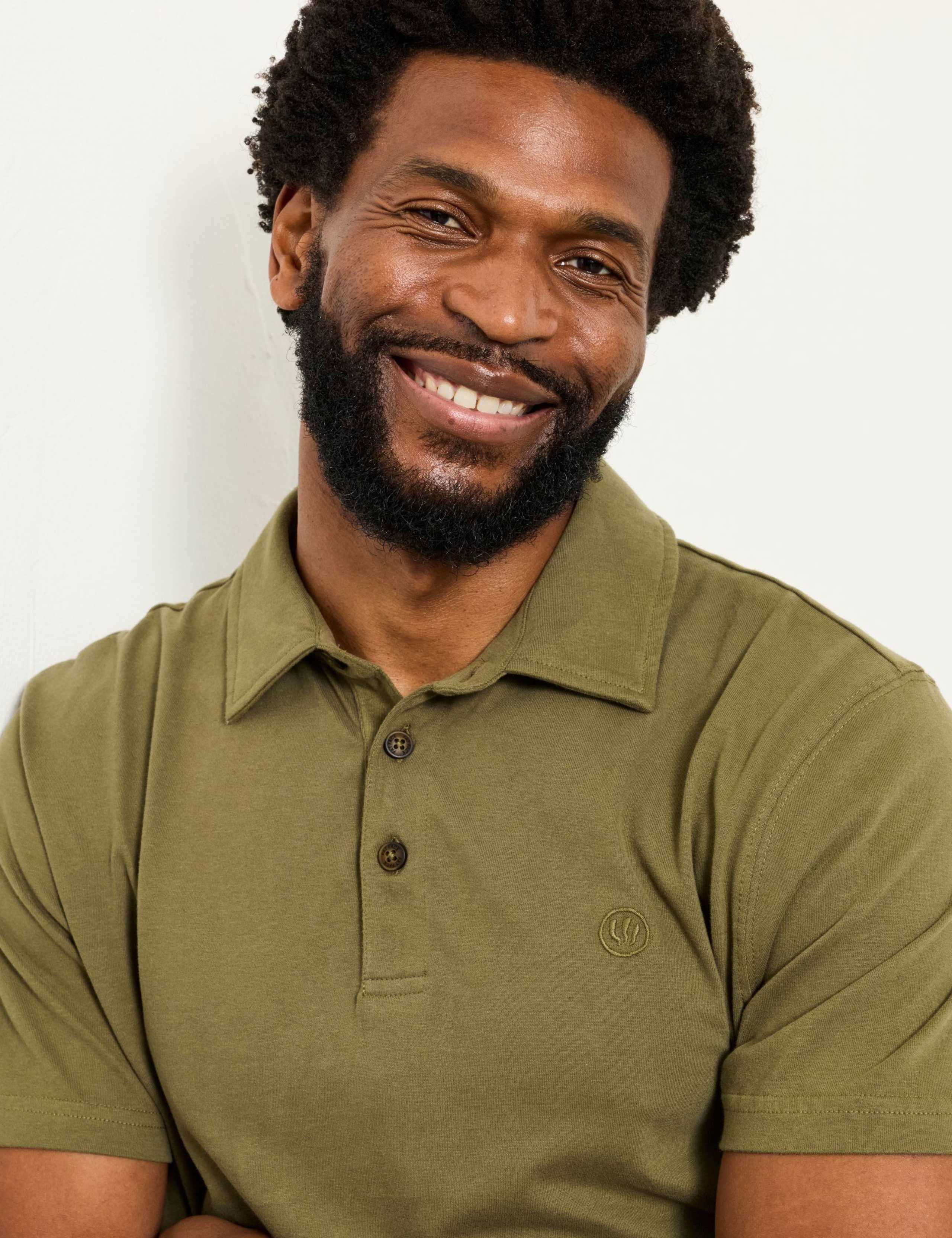 2 Pack Pure Cotton Polo Shirts 5 of 6