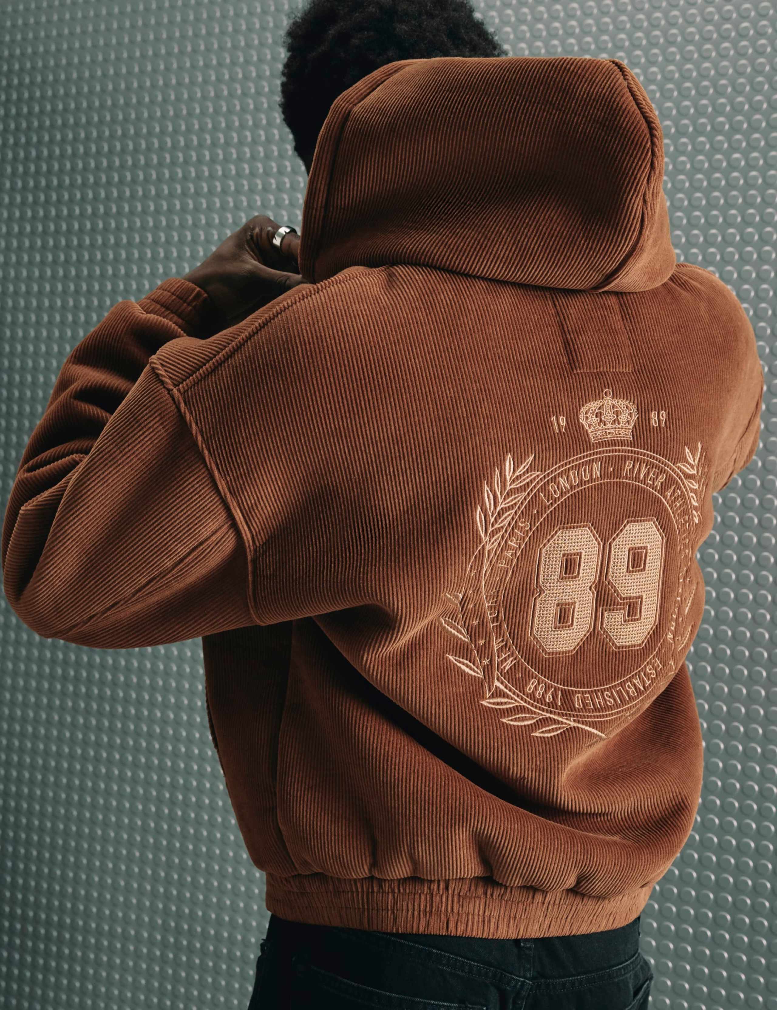 Borg Lined Textured Zip Hoodie 4 of 6