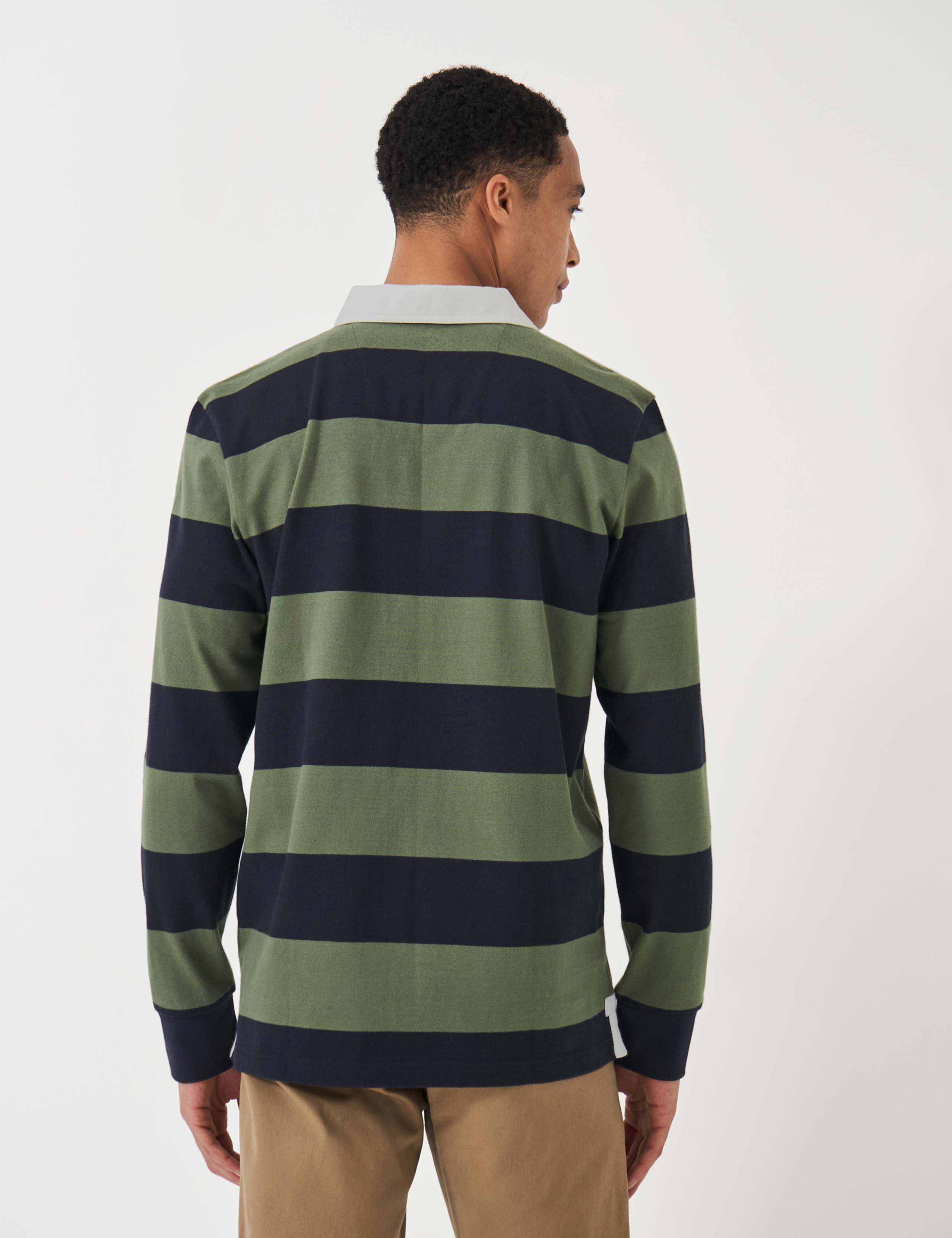Pure Cotton Striped Long Sleeve Rugby Shirt 4 of 5