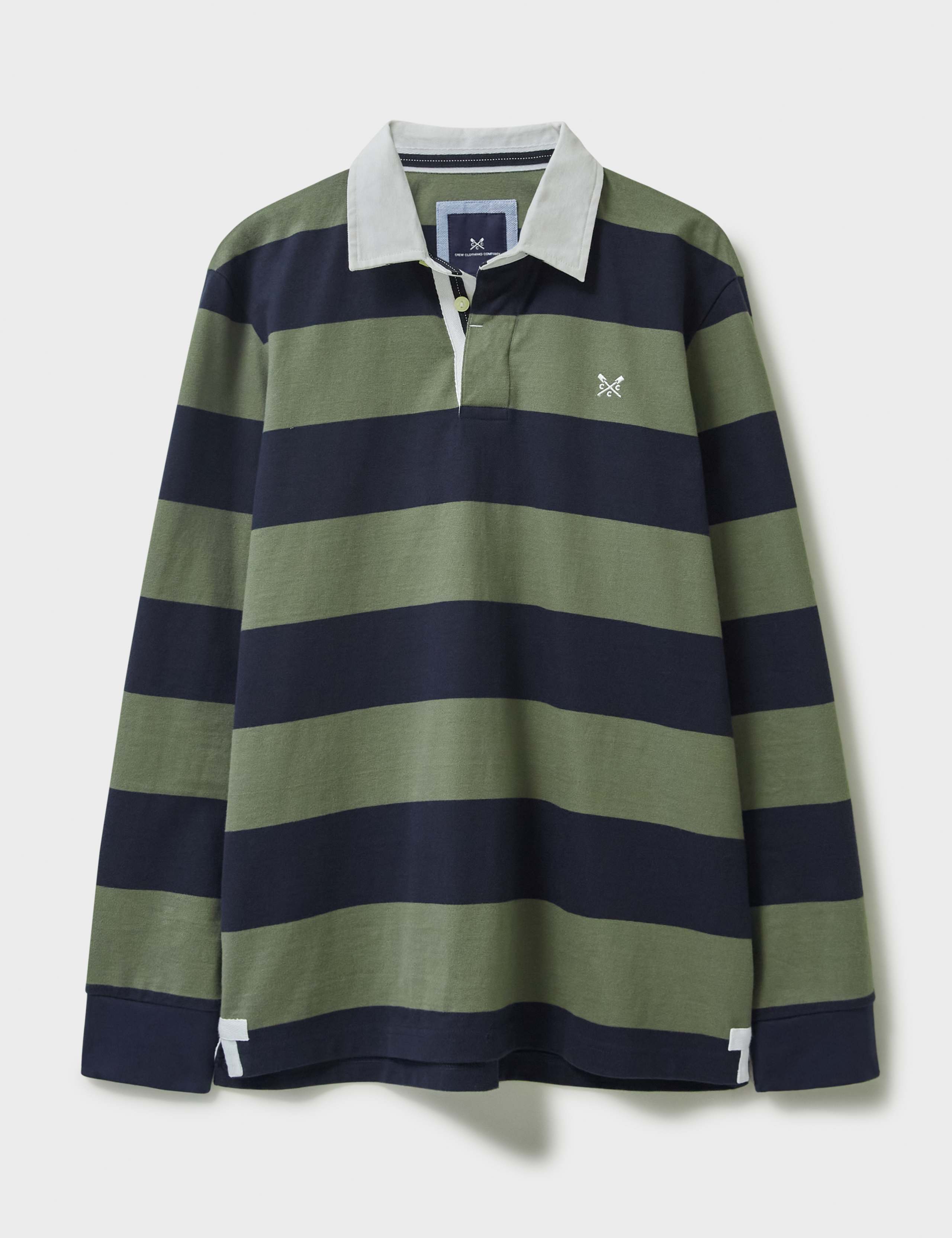 Pure Cotton Striped Long Sleeve Rugby Shirt 2 of 5
