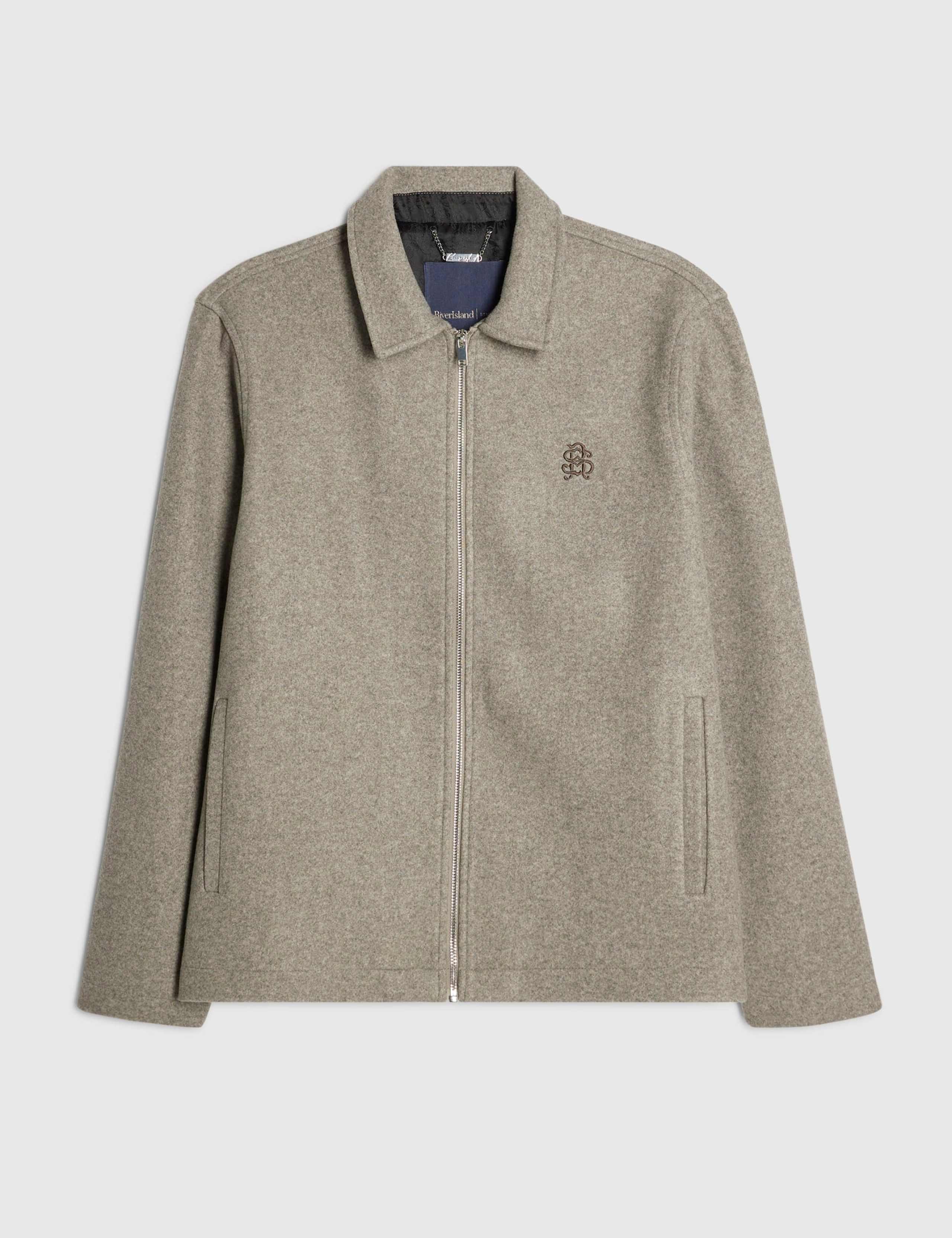 Textured Zip Through Shacket 6 of 6
