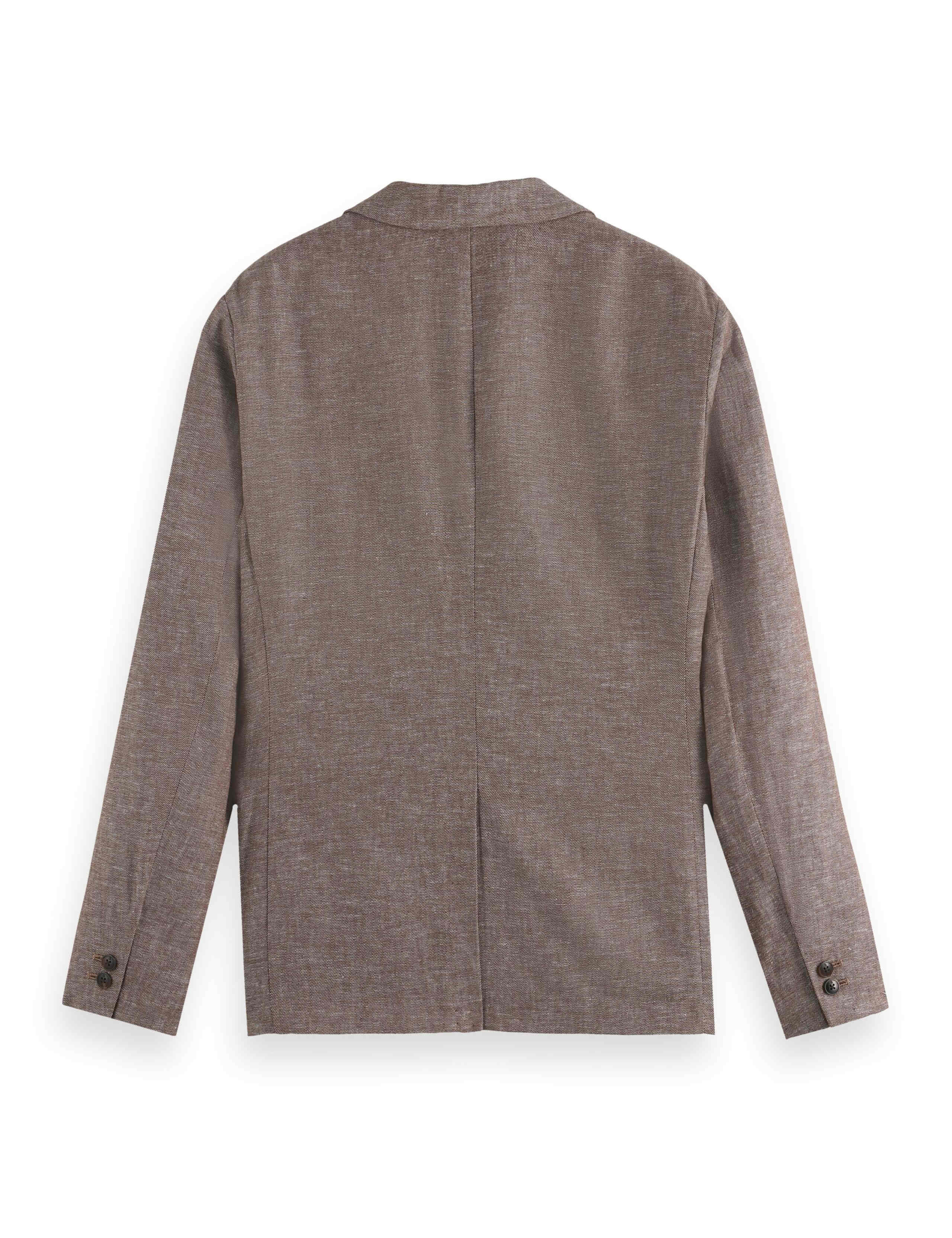 Linen and Cotton Blend Blazer 8 of 8
