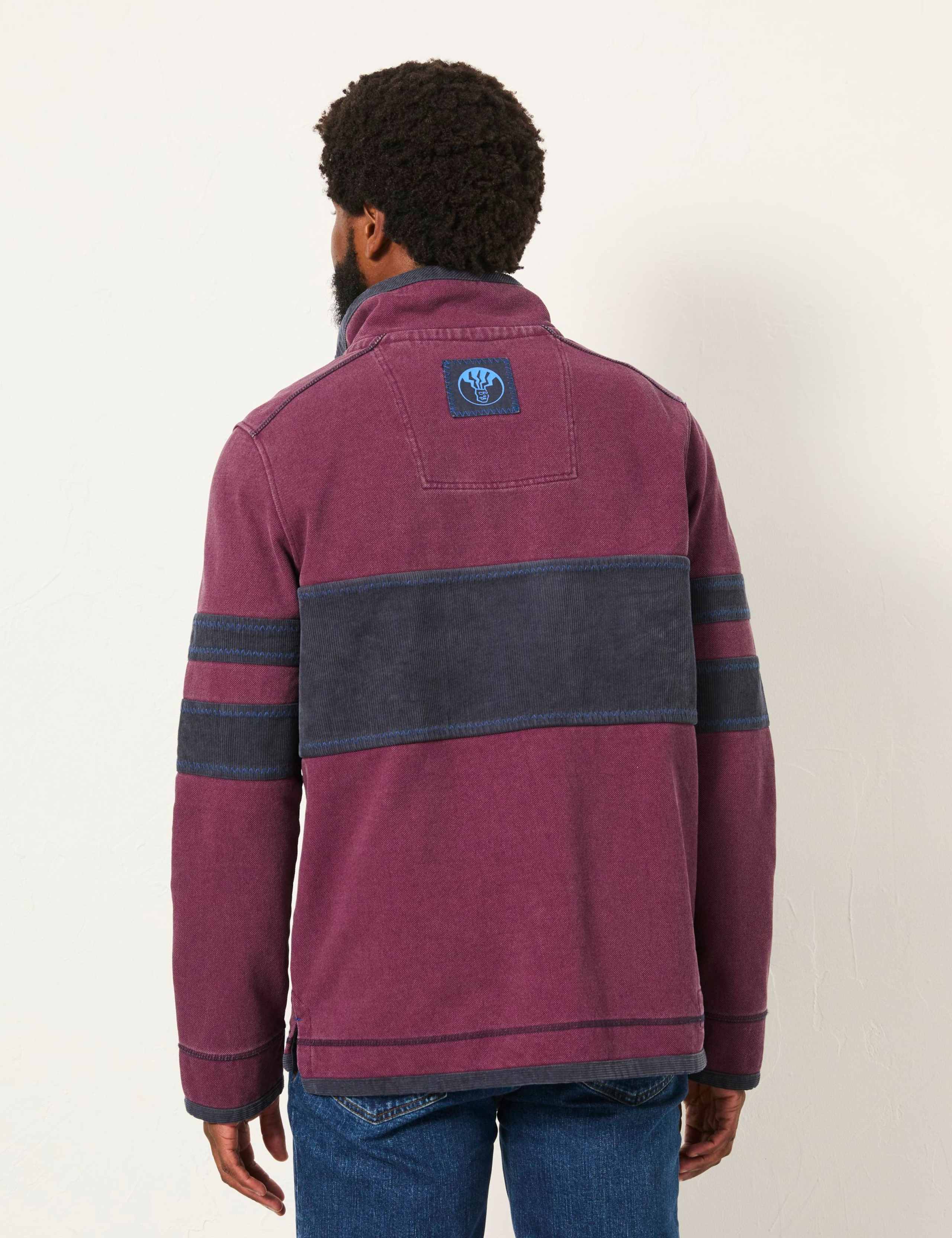 Pure Cotton Half Zip Sweatshirt 5 of 6