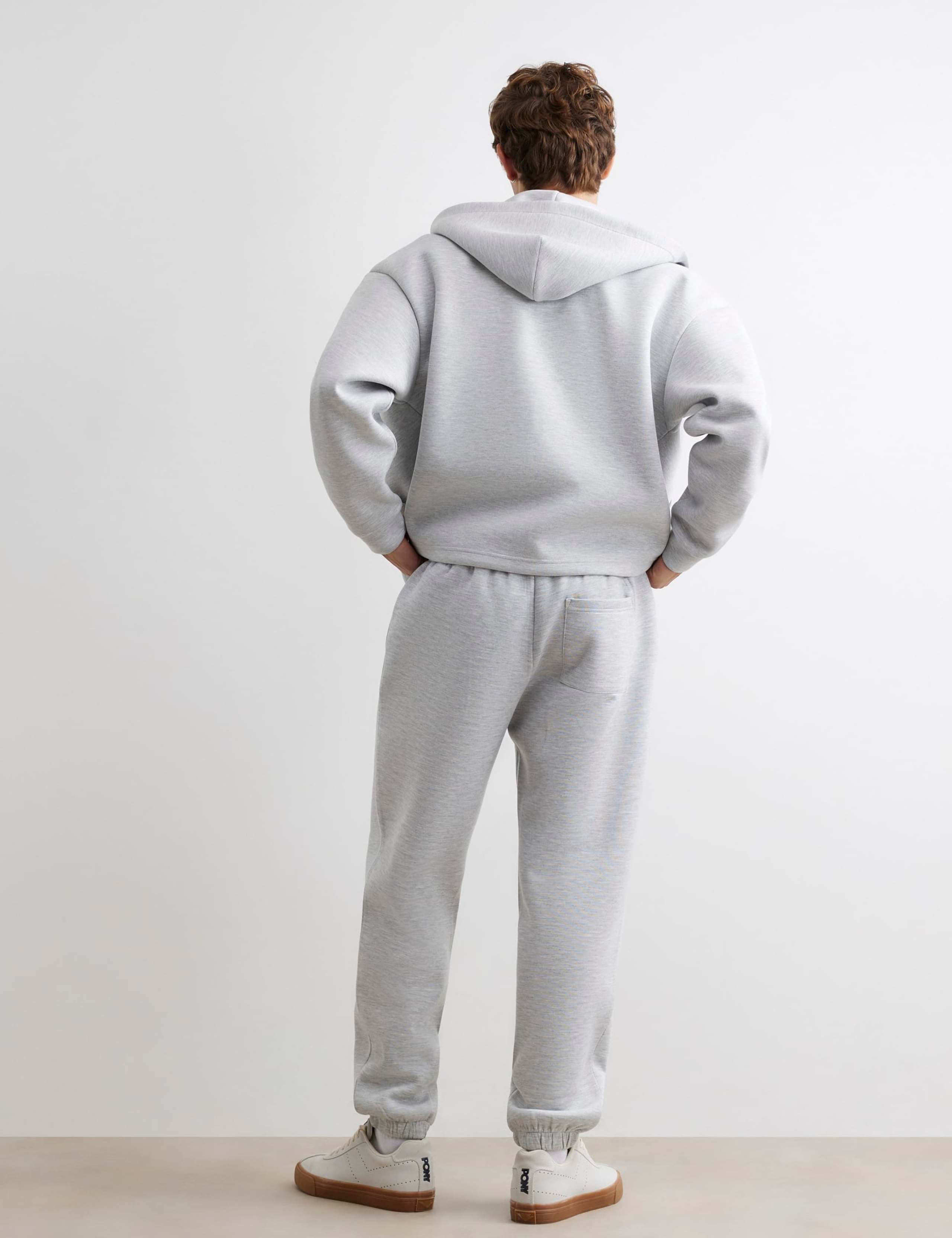 Cuffed Elasticated Waist Pure Cotton Joggers 4 of 4