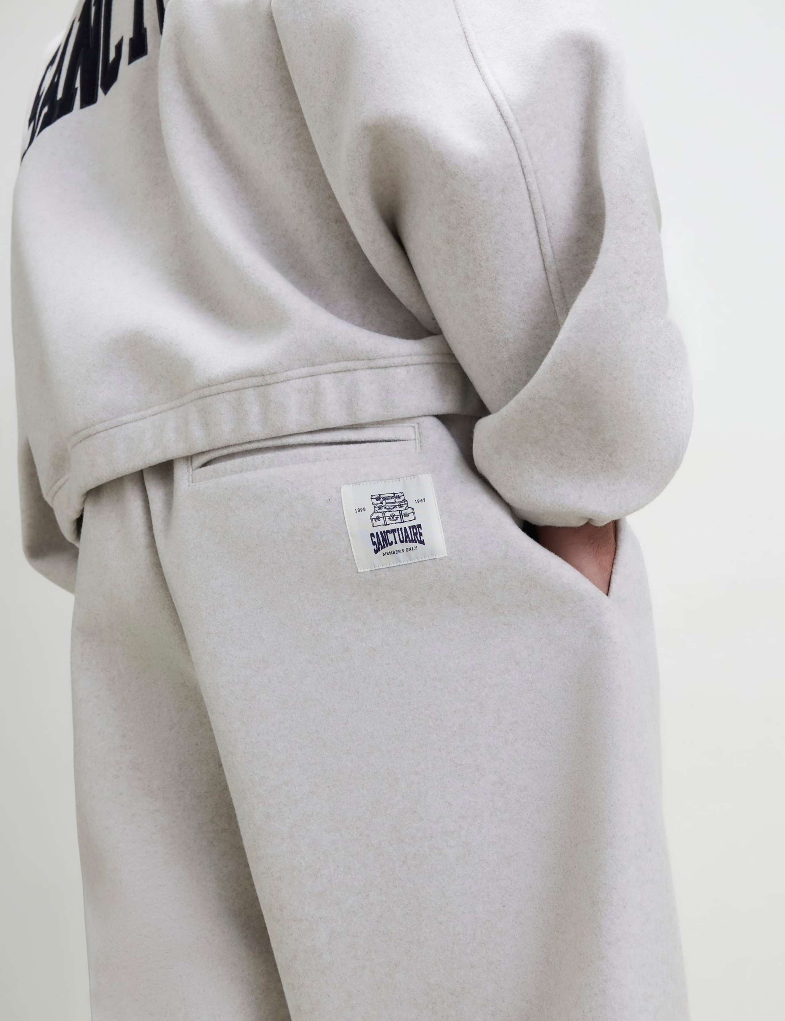 Embroidered Wide Leg Joggers 4 of 6