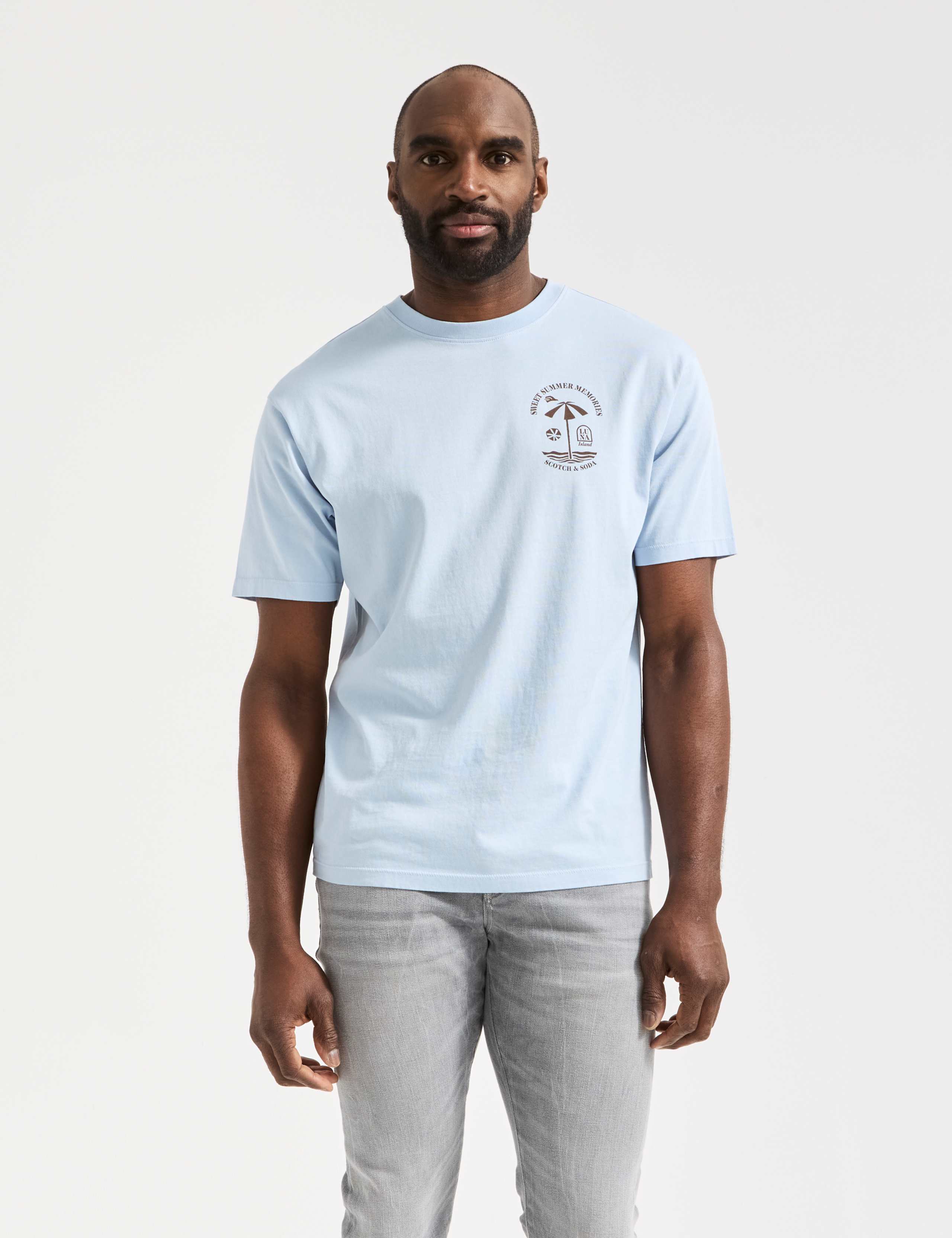 Pure Cotton Summer Graphic T-Shirt 1 of 7