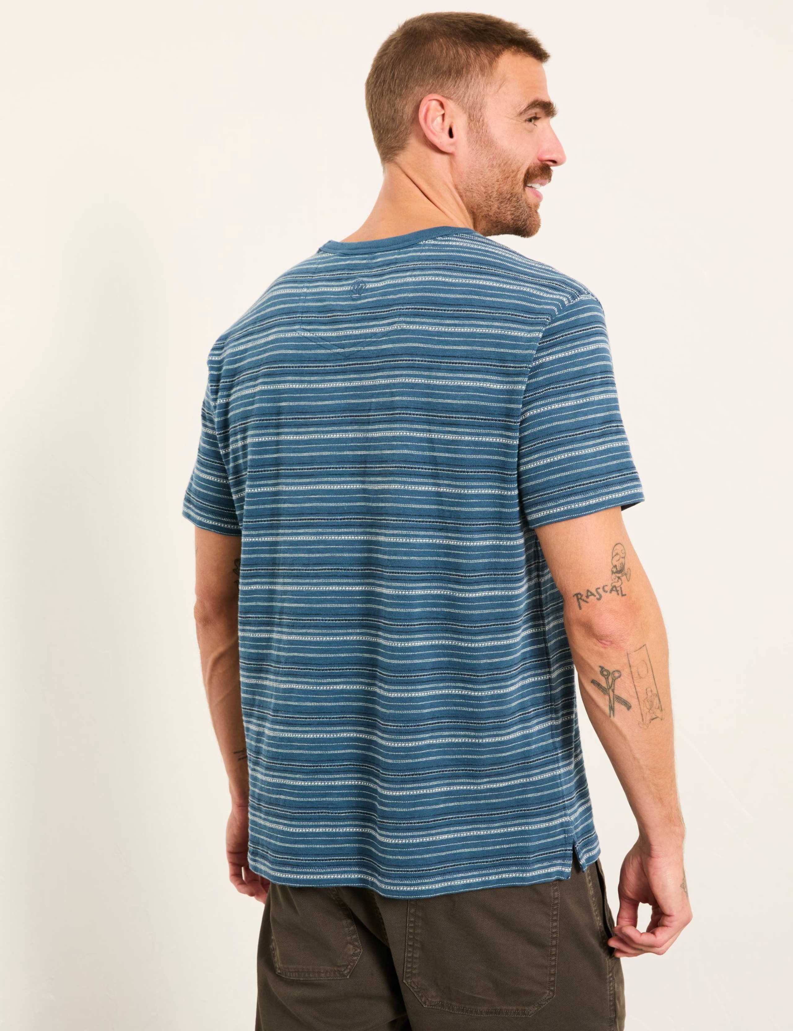 Pure Cotton Striped T-Shirt 5 of 5