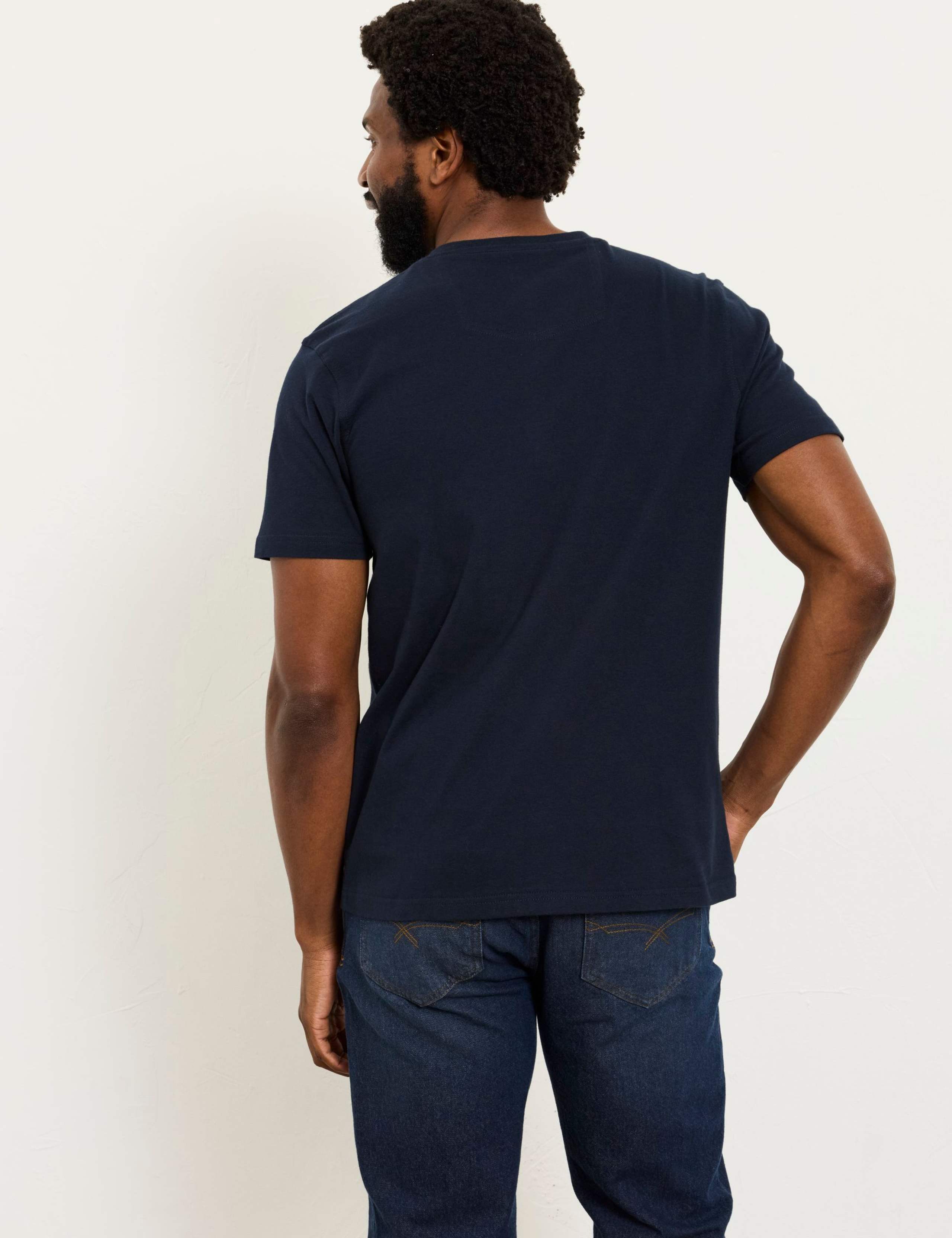 2 Pack Pure Cotton Henley T-Shirts 4 of 7