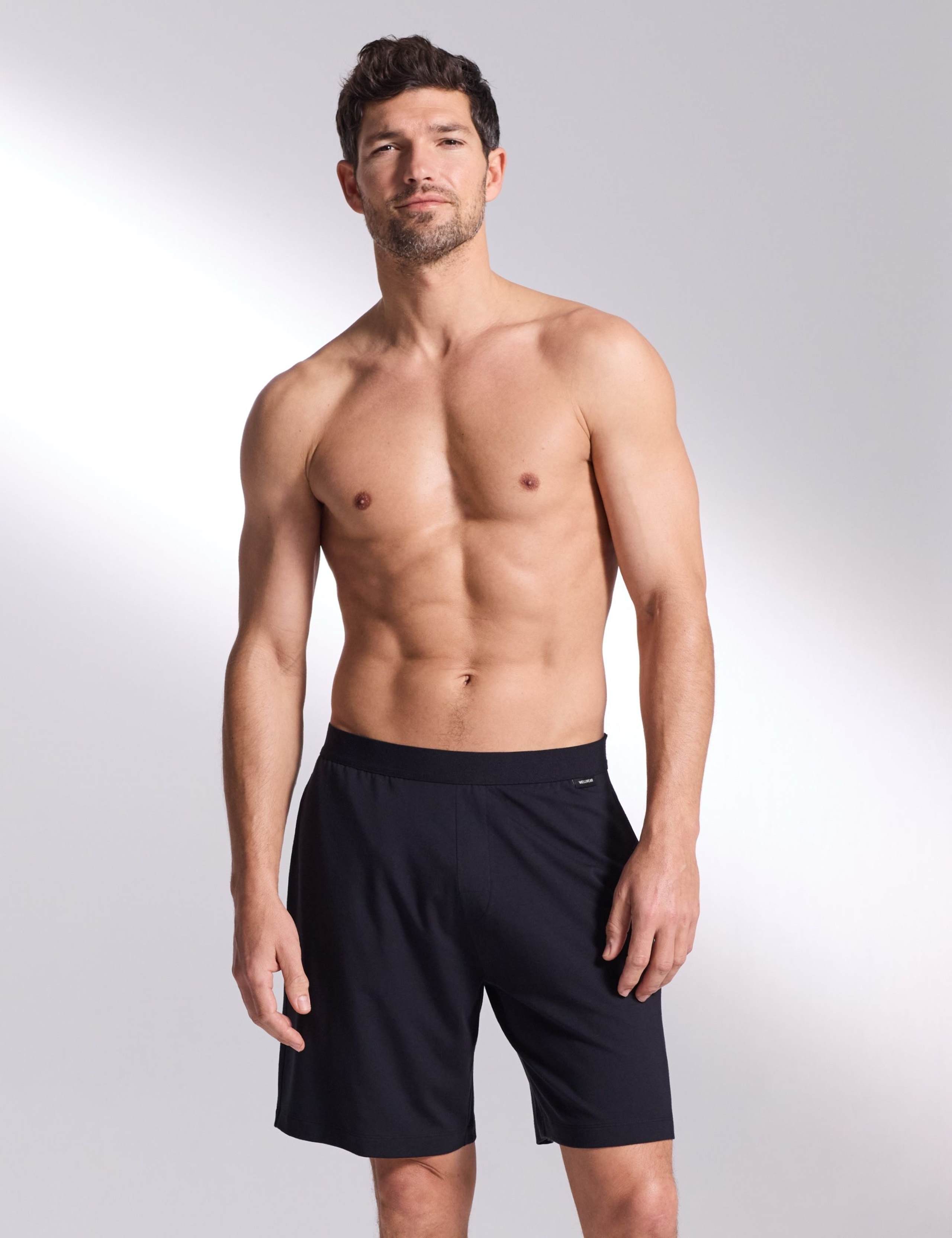 Cotton Modal Stretch Sleep Shorts 1 of 5