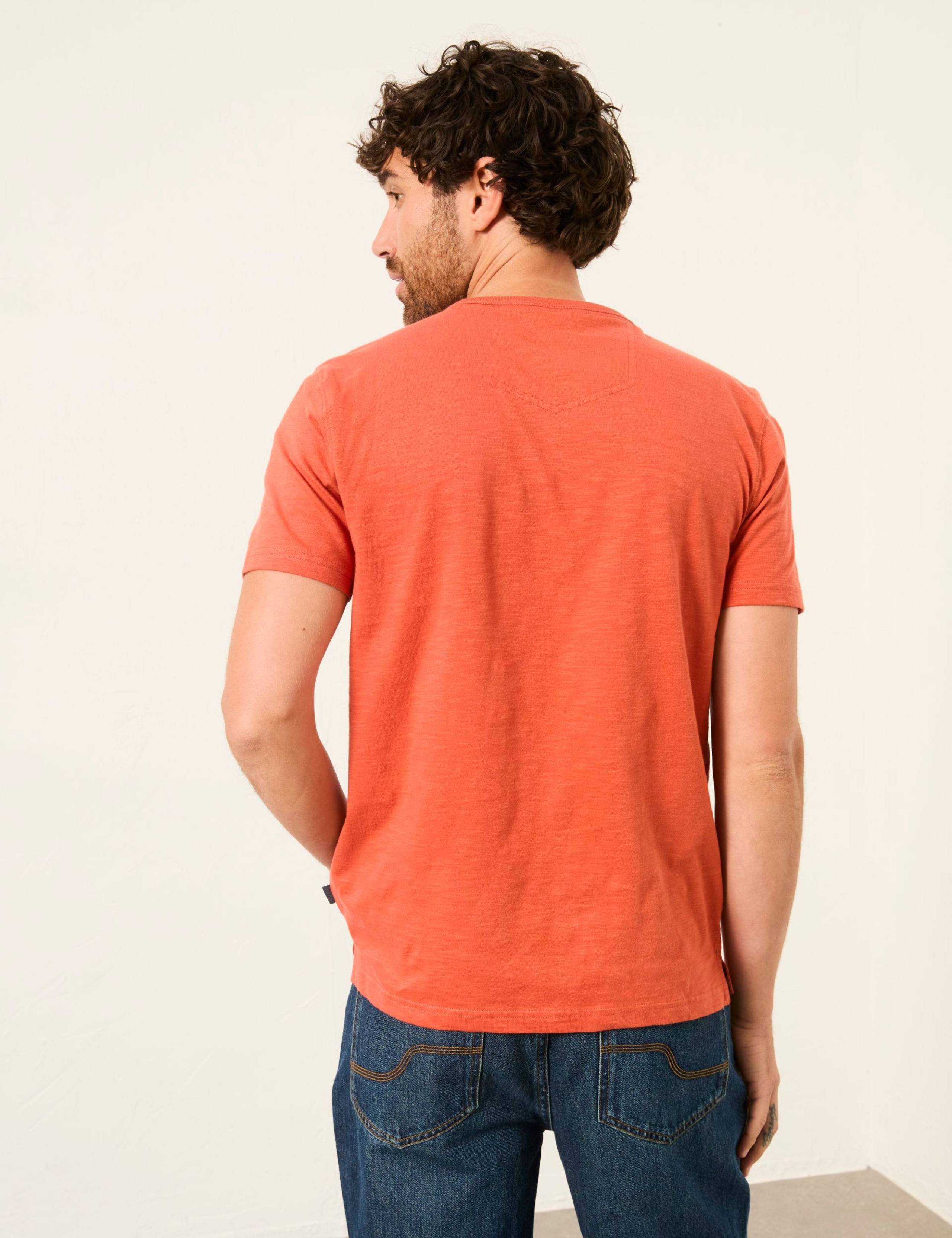 Pure Cotton Henley T-Shirt 6 of 6