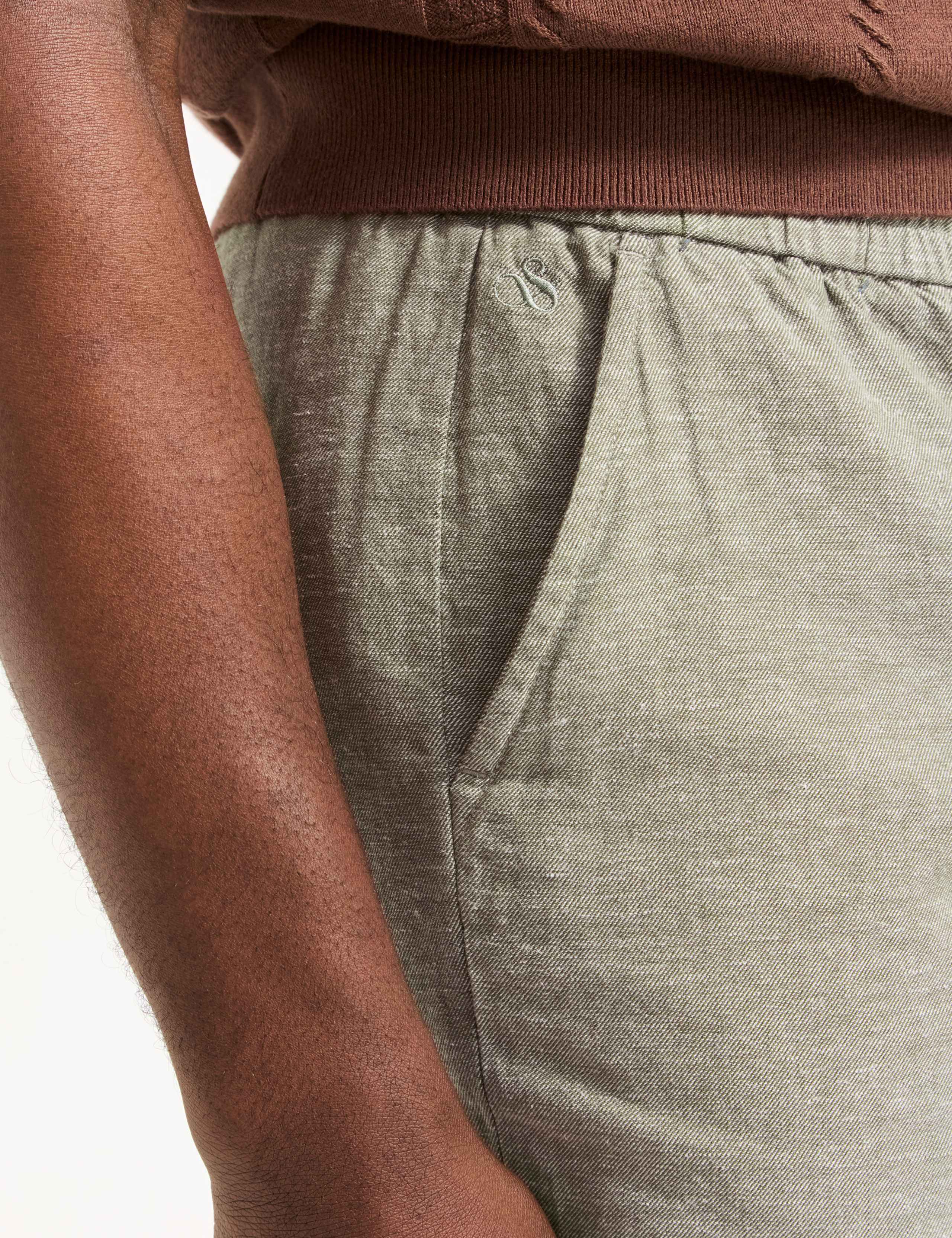 Tapered Fit Textured Shorts 4 of 5