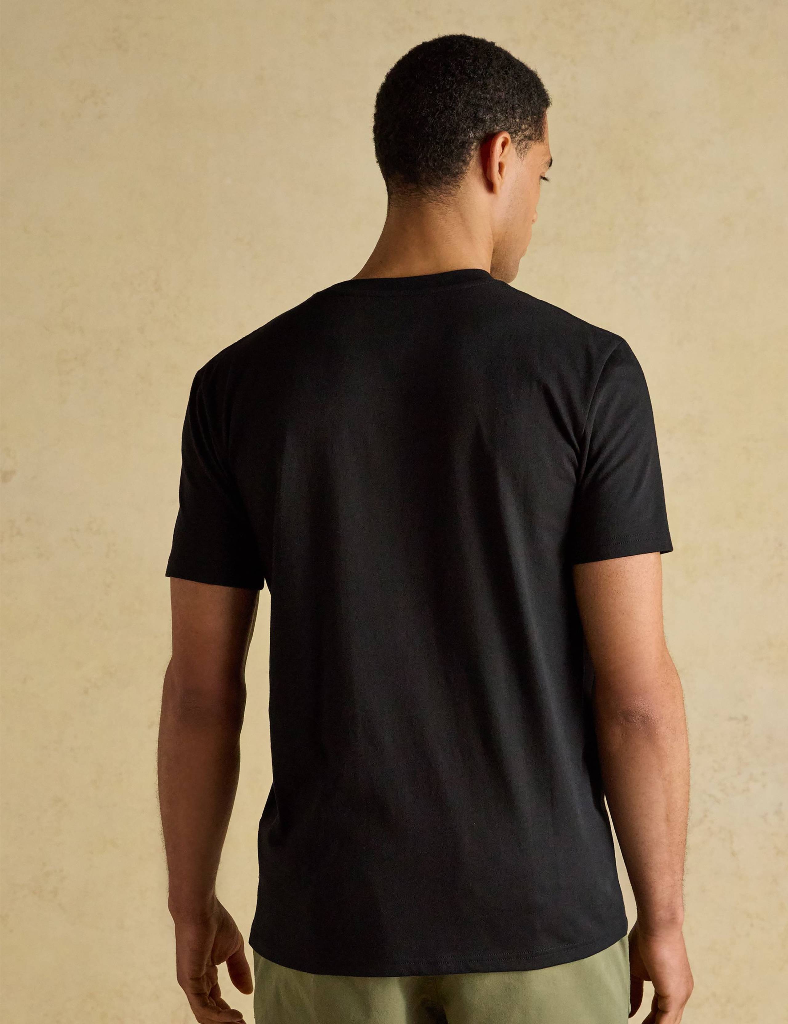 Pure Cotton Crew Neck T-Shirt 4 of 7