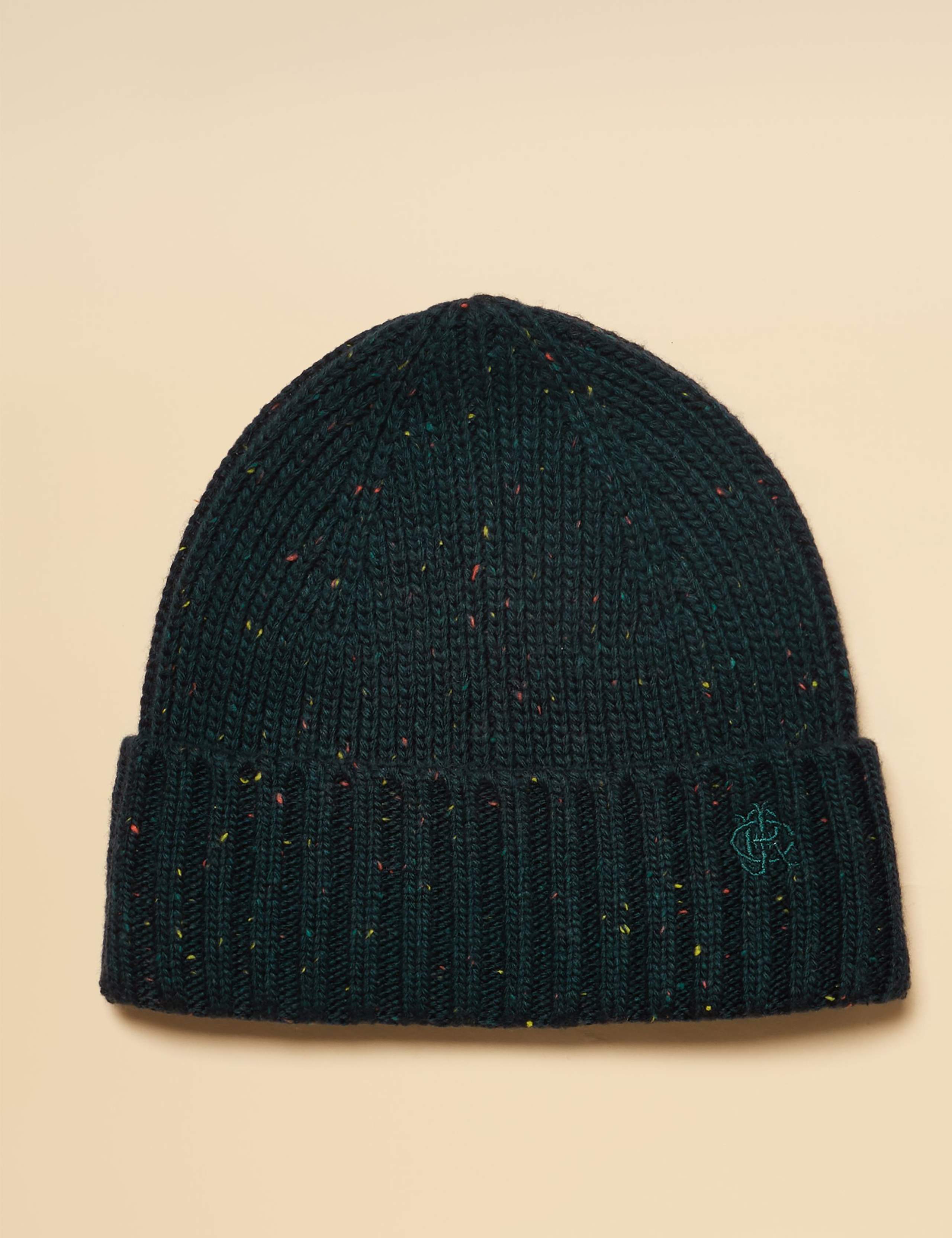 Knitted Beanie Hat with Wool 2 of 6