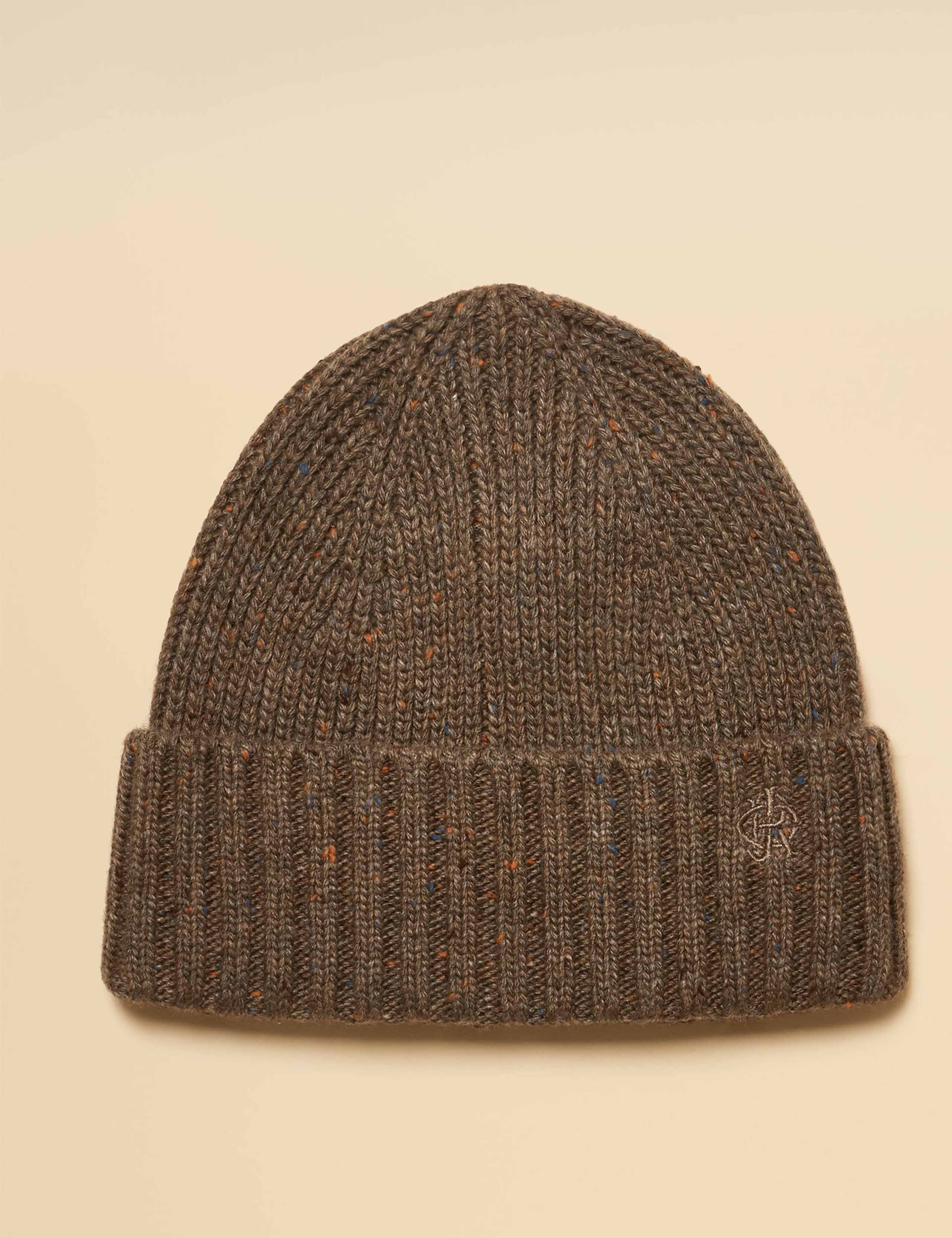 Knitted Beanie Hat with Wool 2 of 4