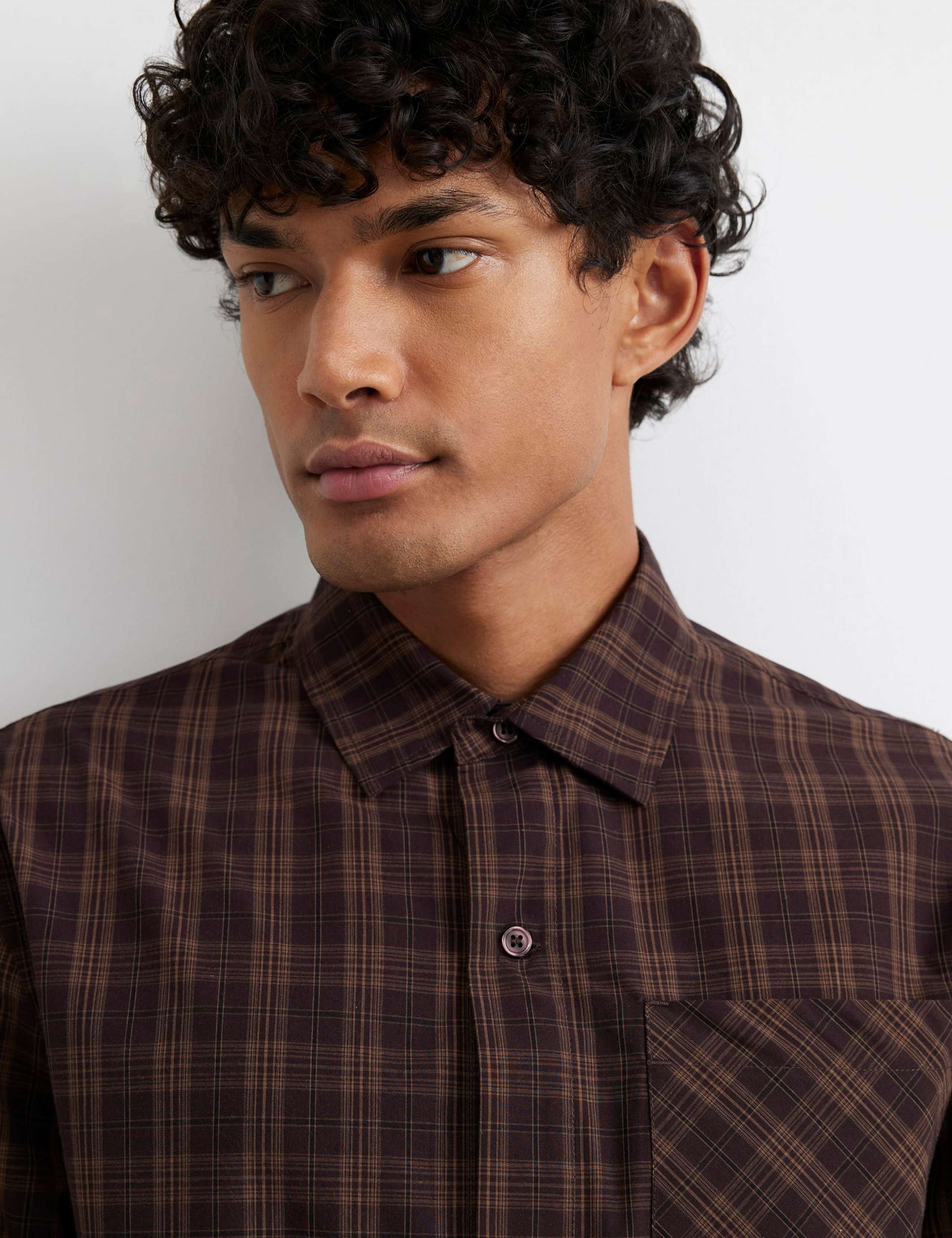 Regular Fit Checked Luxury Shirt 3 of 6