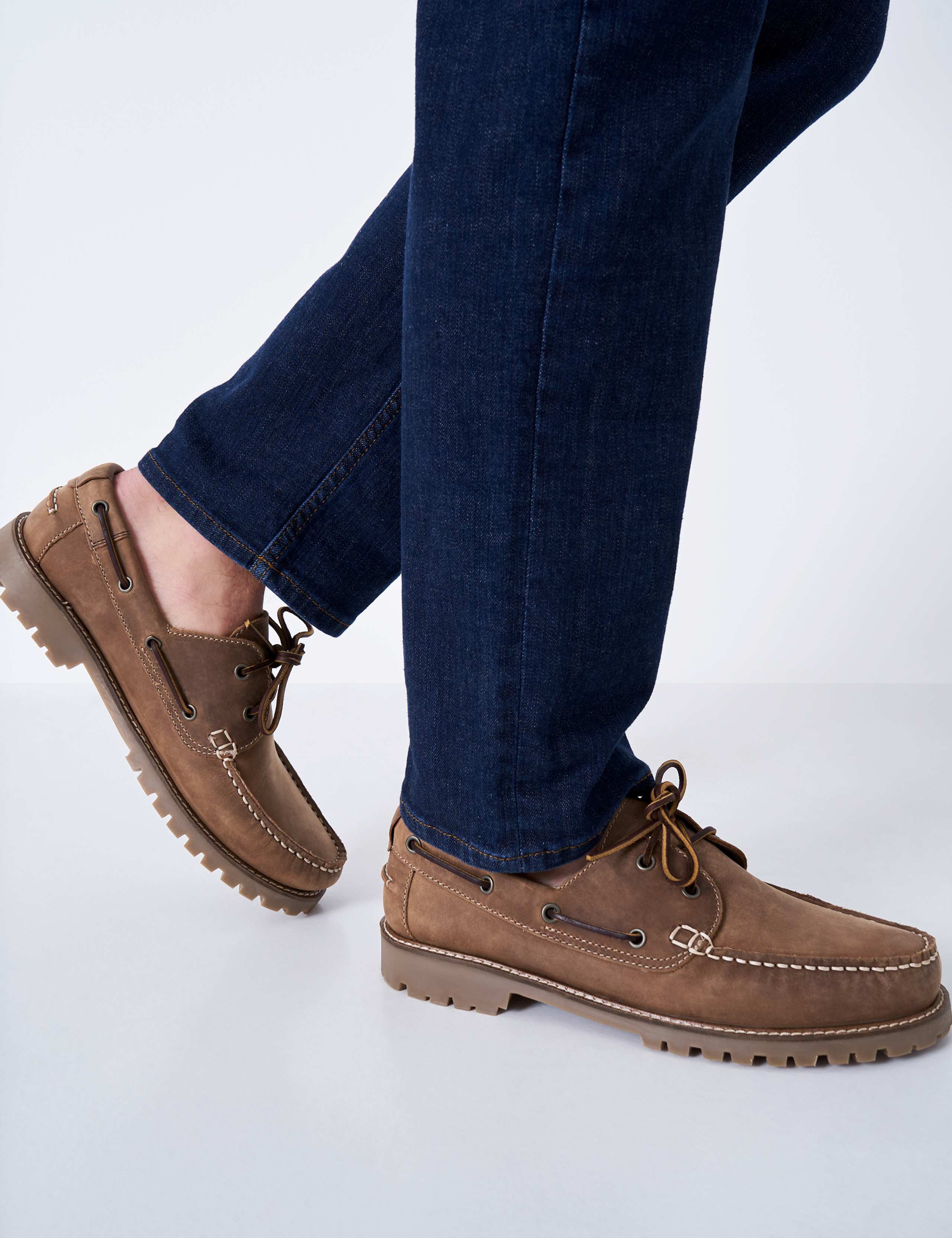 Leather Deck Shoes 1 of 5