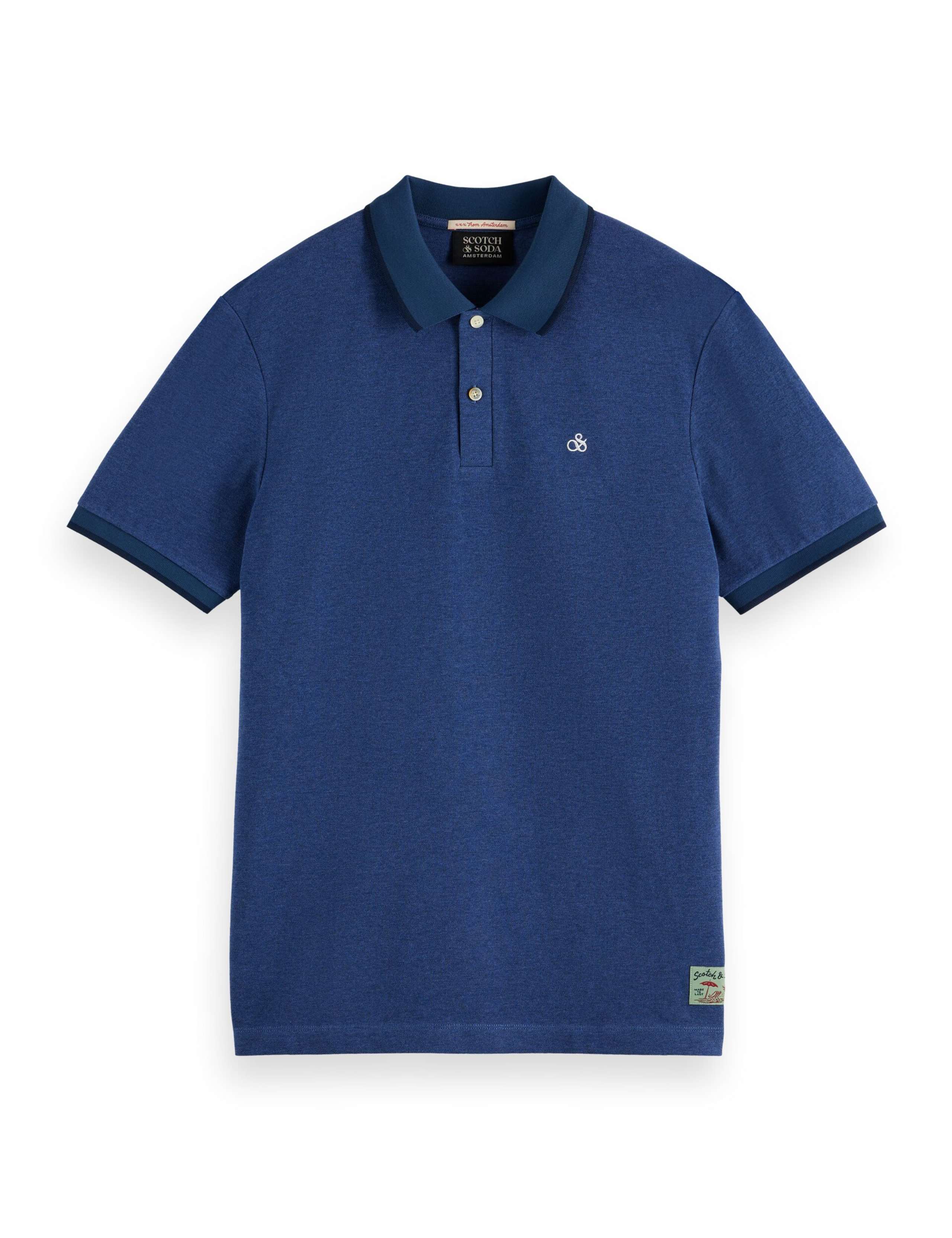 Pure Cotton Melange Polo Shirt 2 of 6