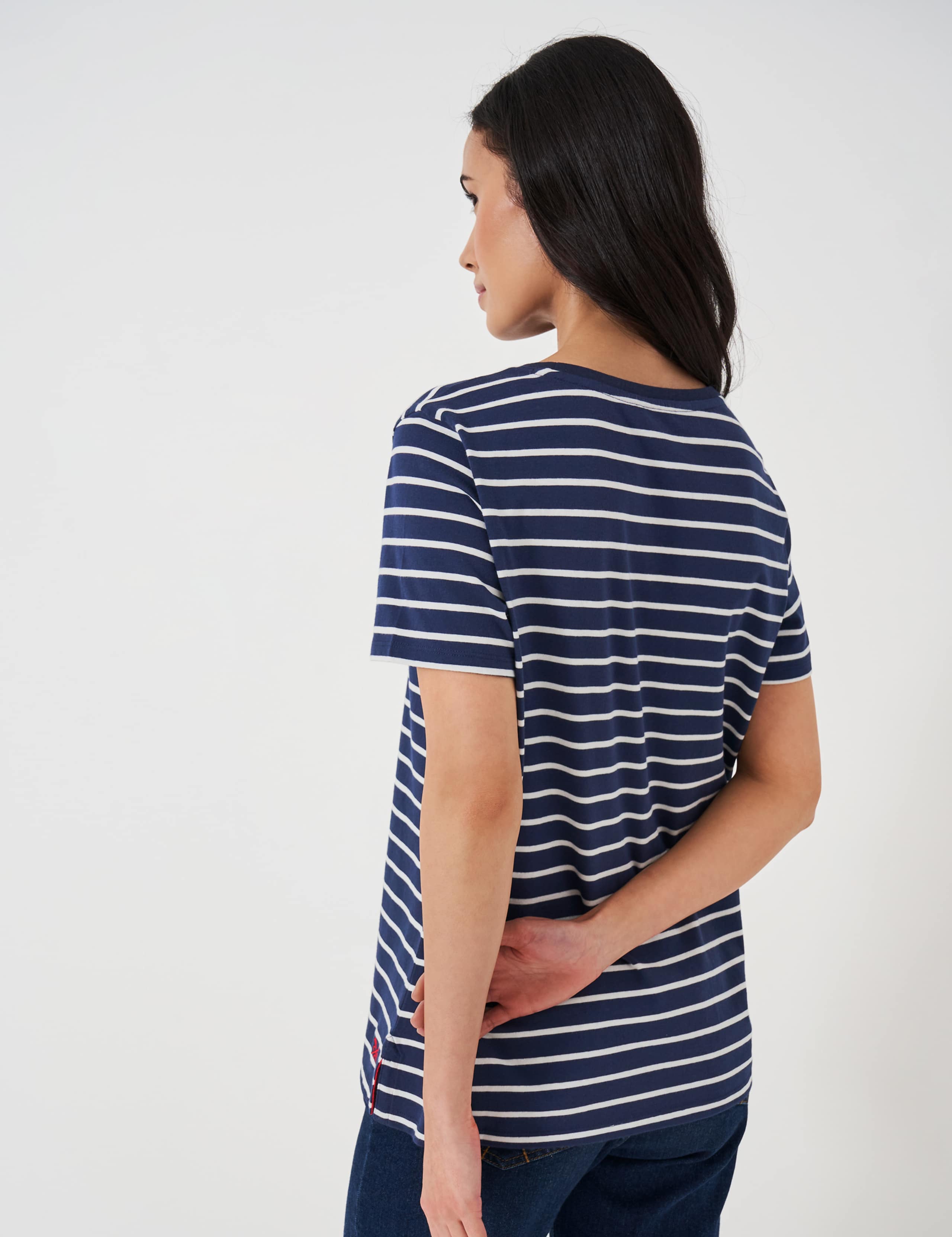 Pure Cotton Striped T-Shirt 4 of 5