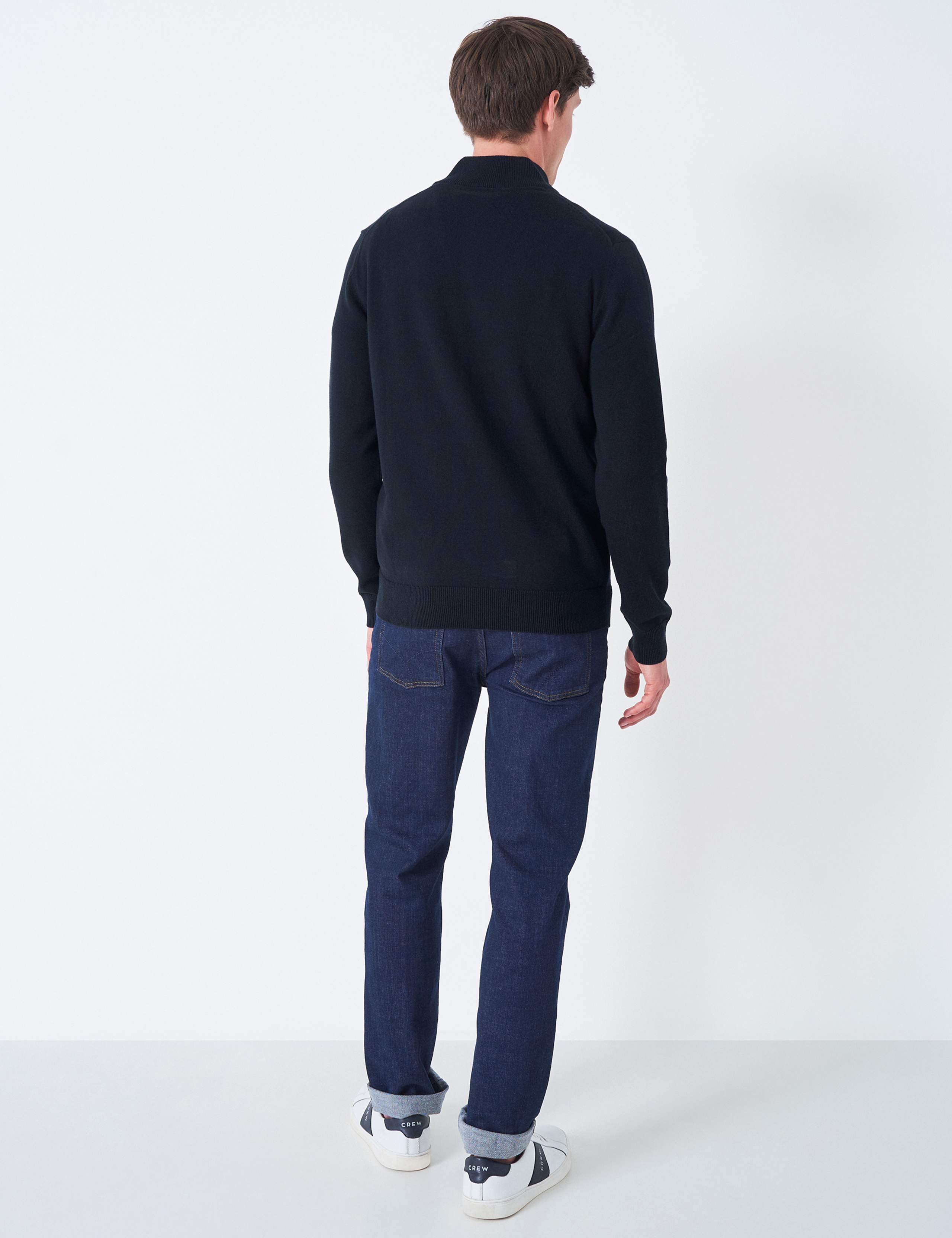Pure Cotton Half Zip Jumper 4 of 4
