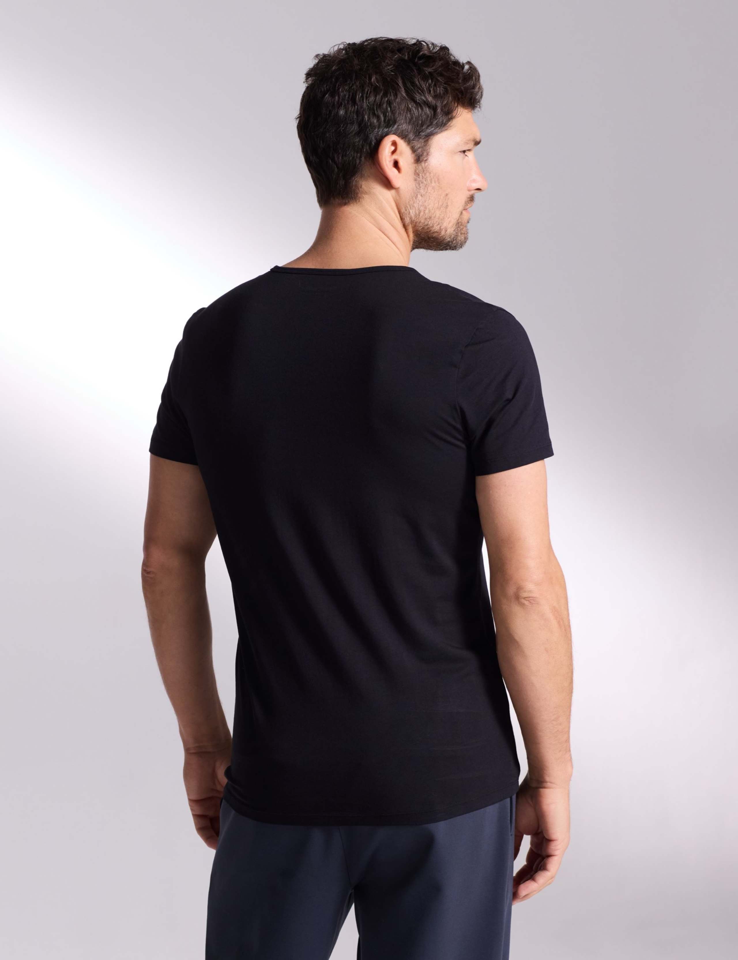 Ultimate Cotton Modal Scoop Neck T-Shirt 3 of 5