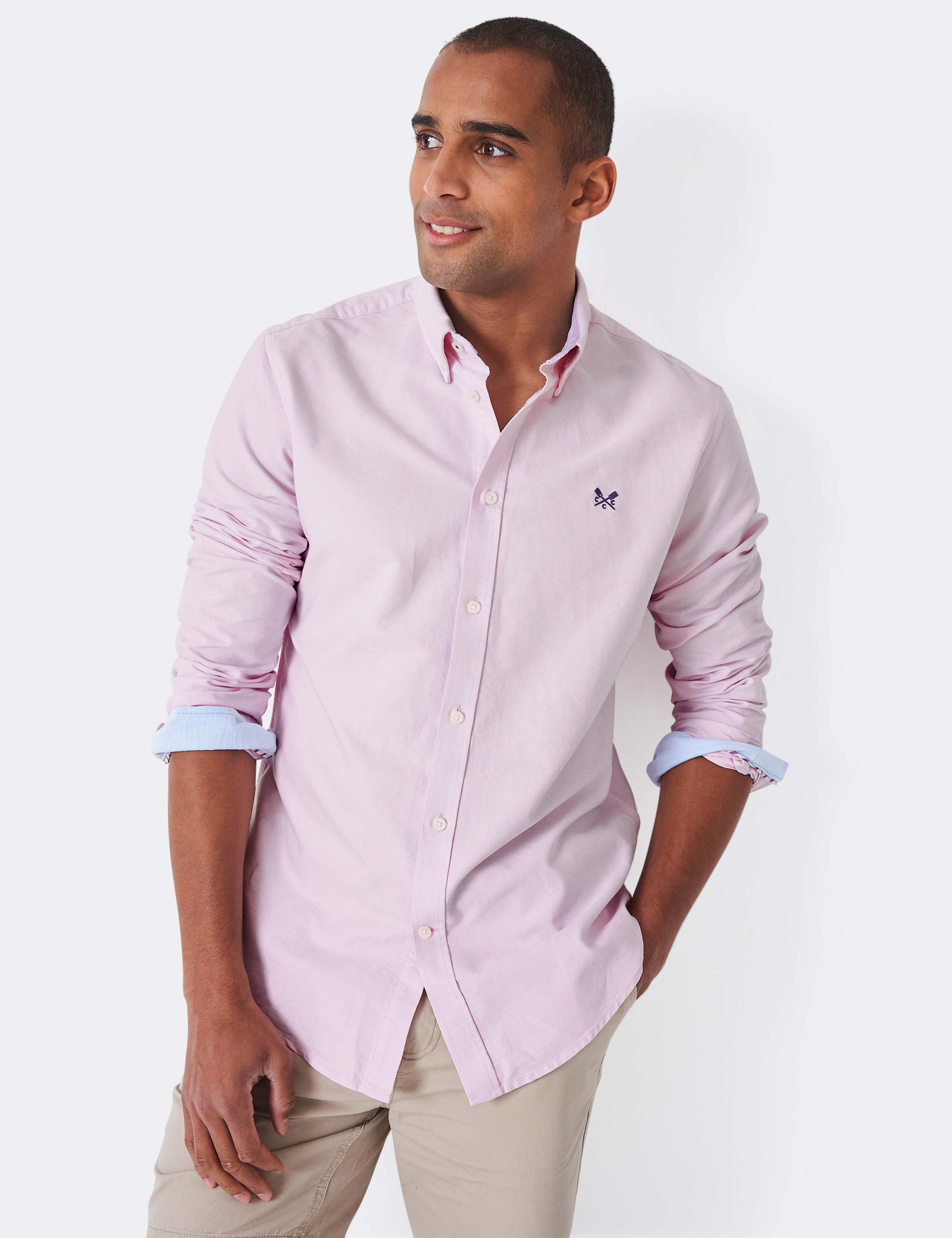 Slim Fit Pure Cotton Oxford Shirt 1 of 4