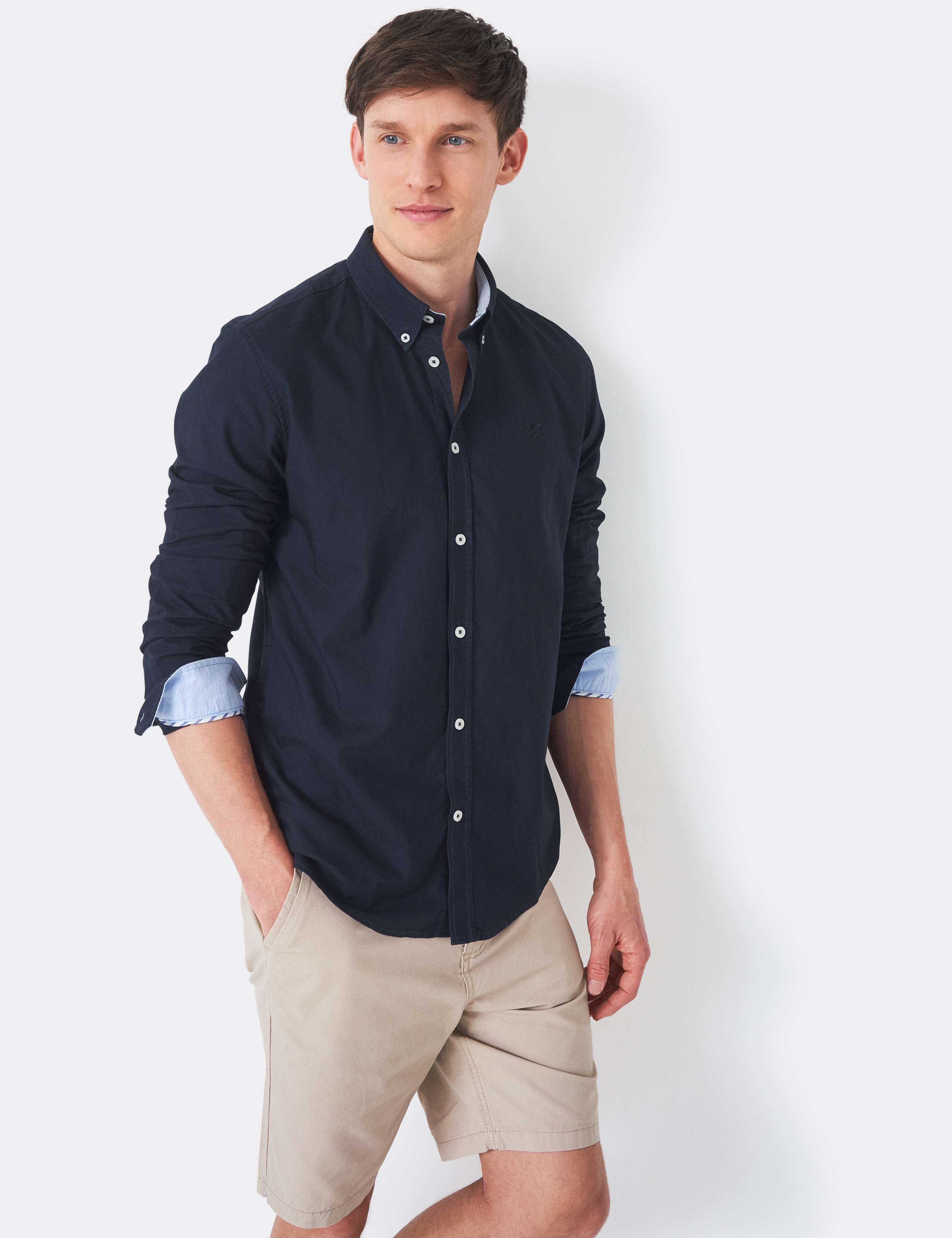 Slim Fit Pure Cotton Oxford Shirt 3 of 5
