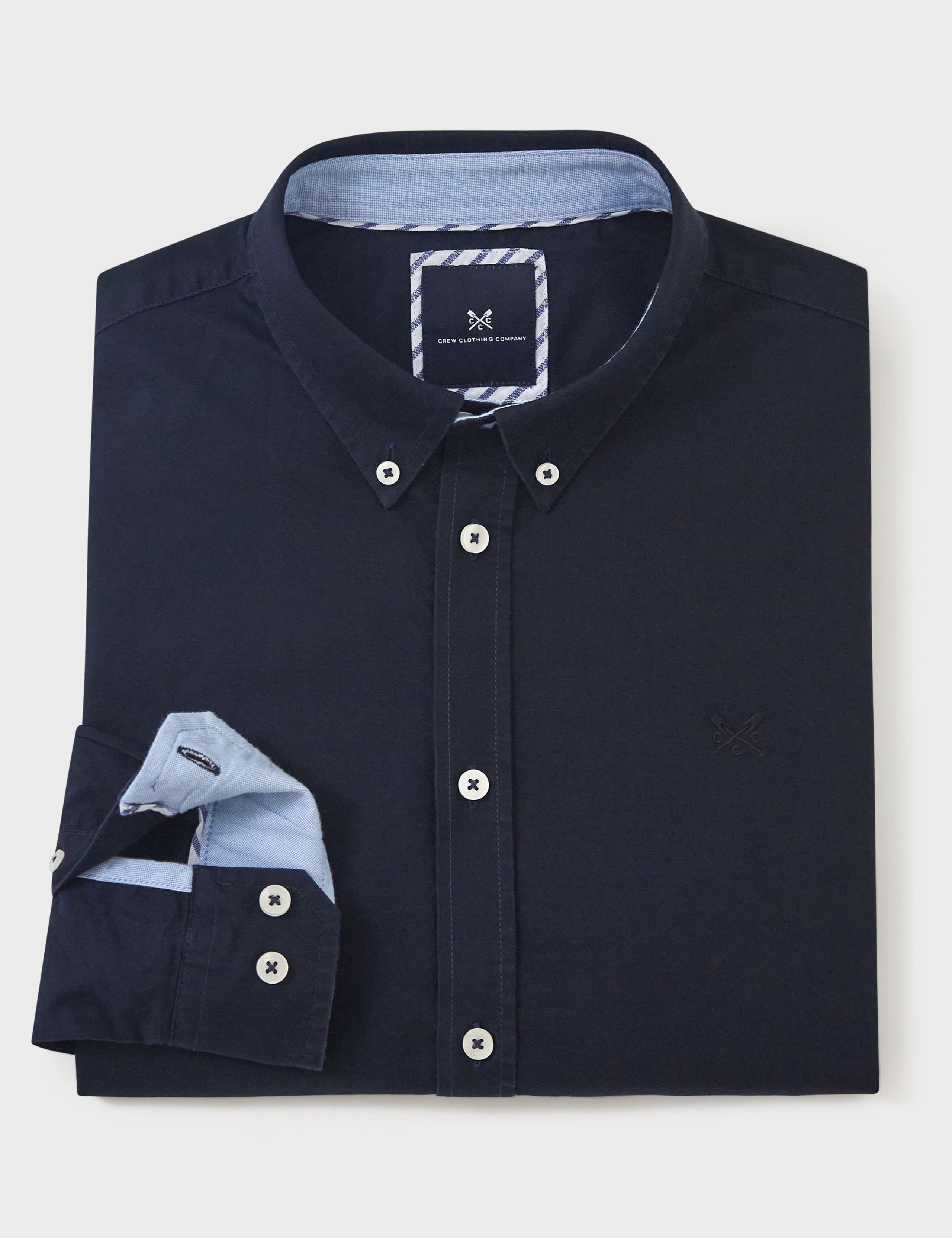 Slim Fit Pure Cotton Oxford Shirt 2 of 5