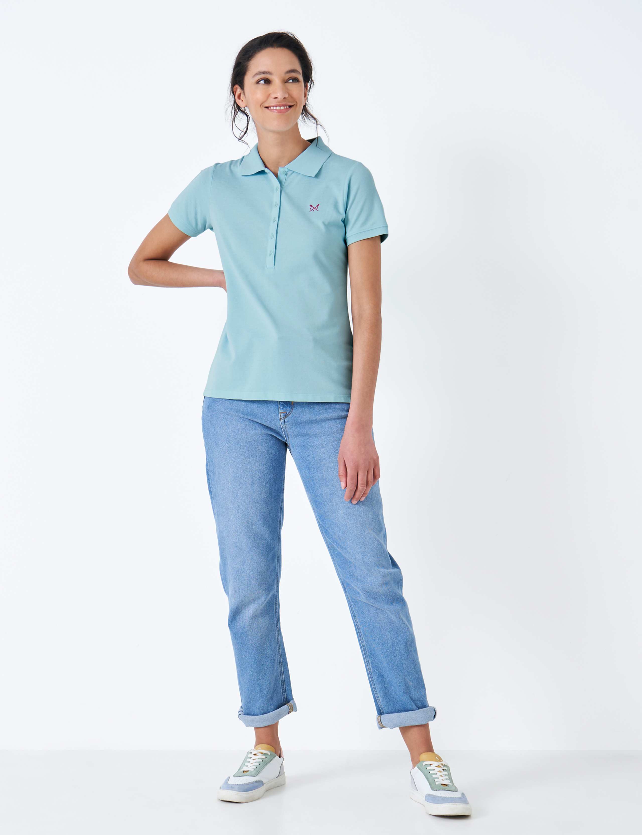 Cotton Textured Polo Top 3 of 5