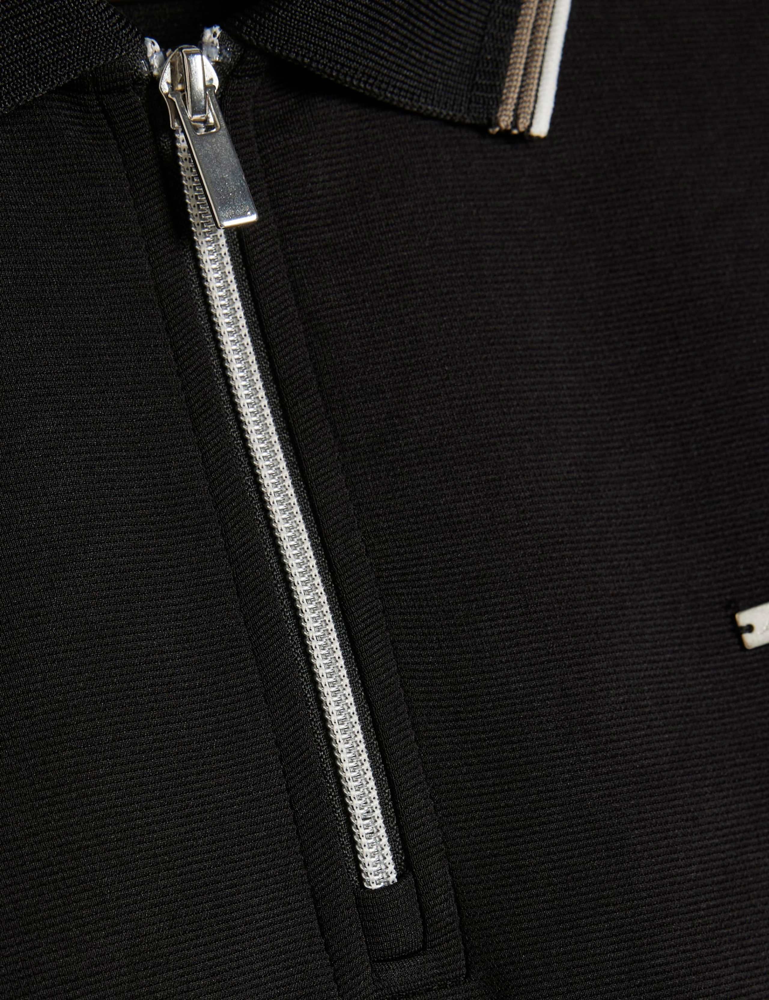 Slim Ottoman Tipped Long Sleeve Polo Shirt 5 of 6