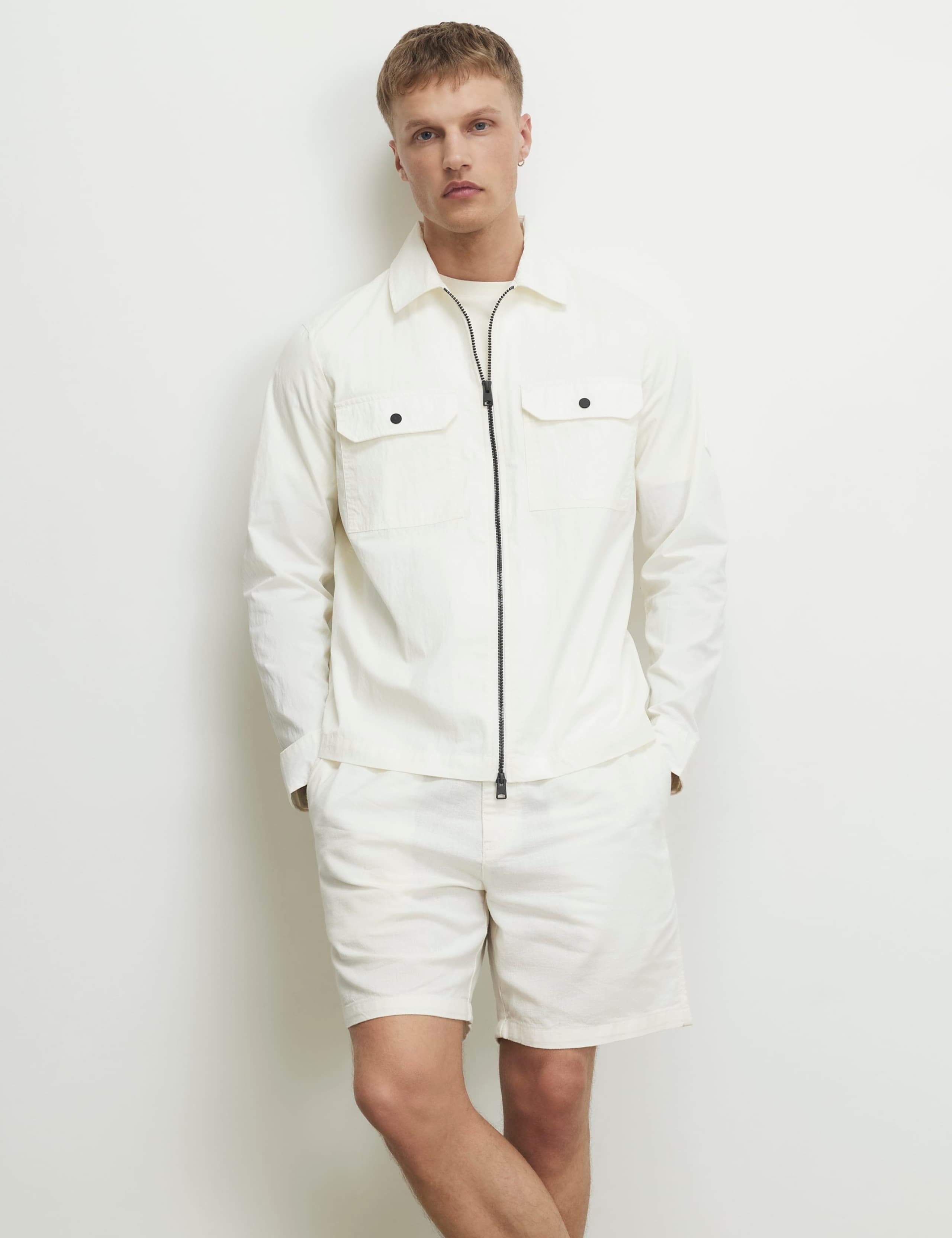 Regular Fit Utility Overshirt 2 of 6