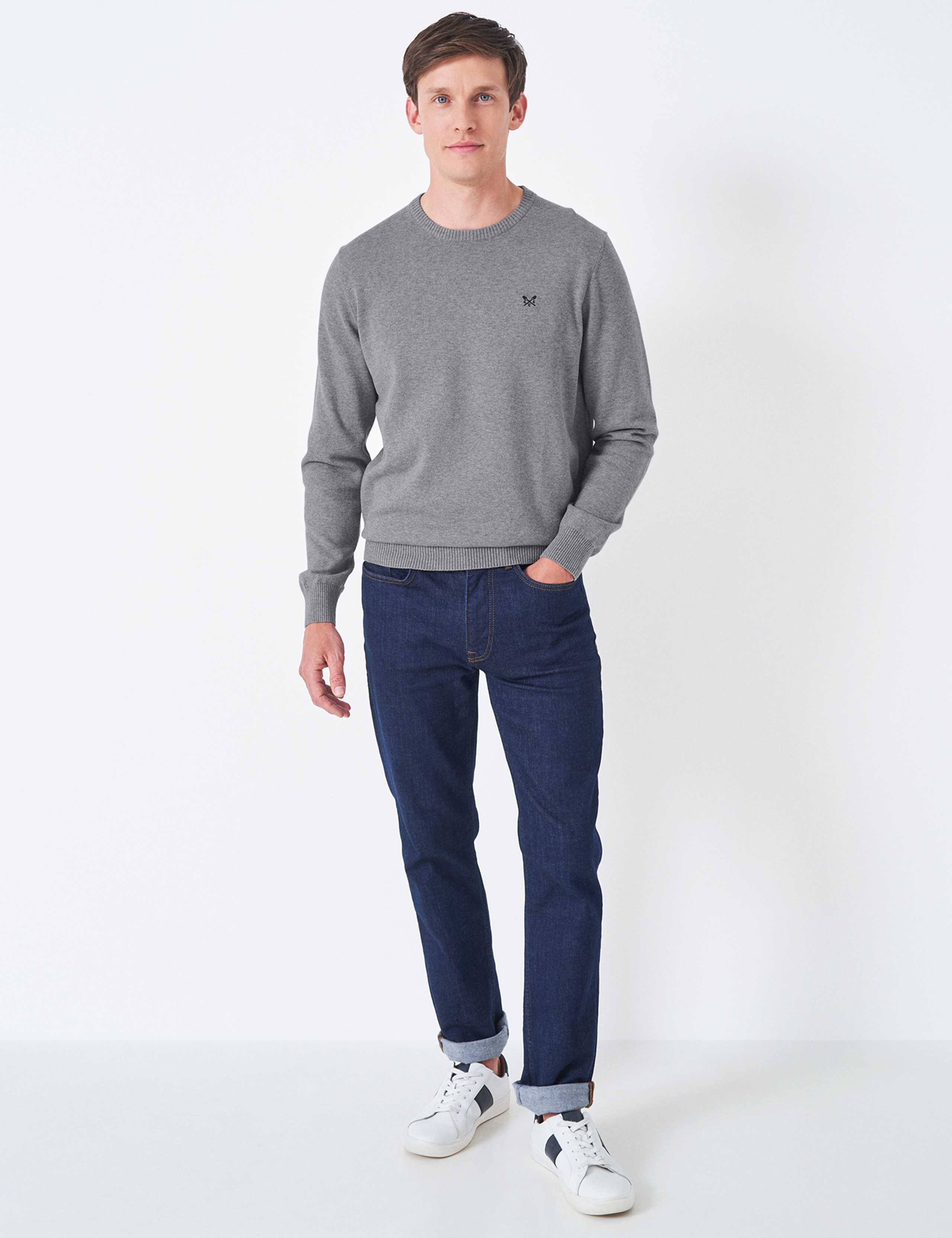 Cotton Crew Neck Jumper 3 of 4