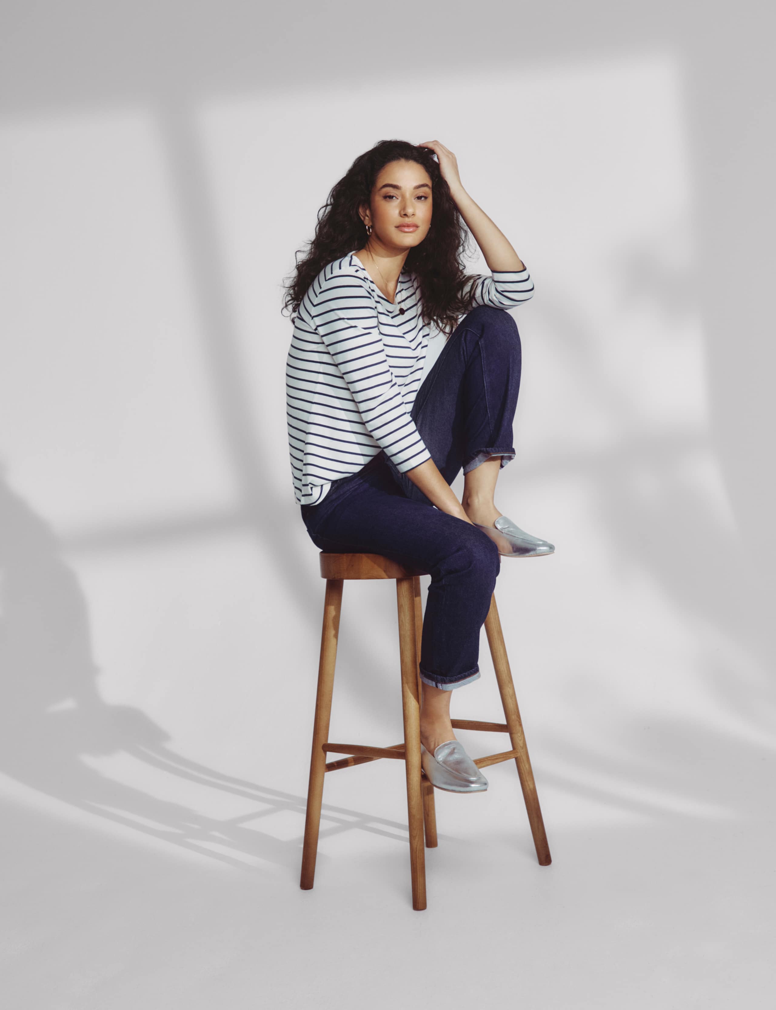 Jersey Striped Top 5 of 5