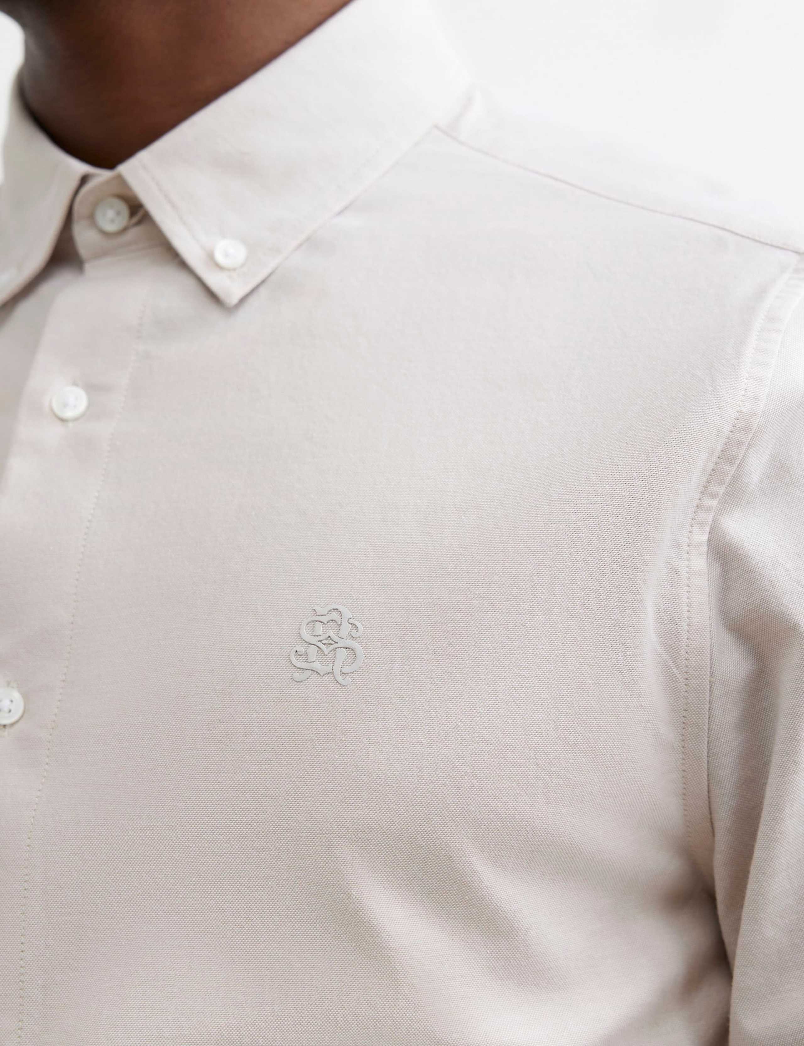 Regular Fit Textured Oxford Shirt 3 of 6