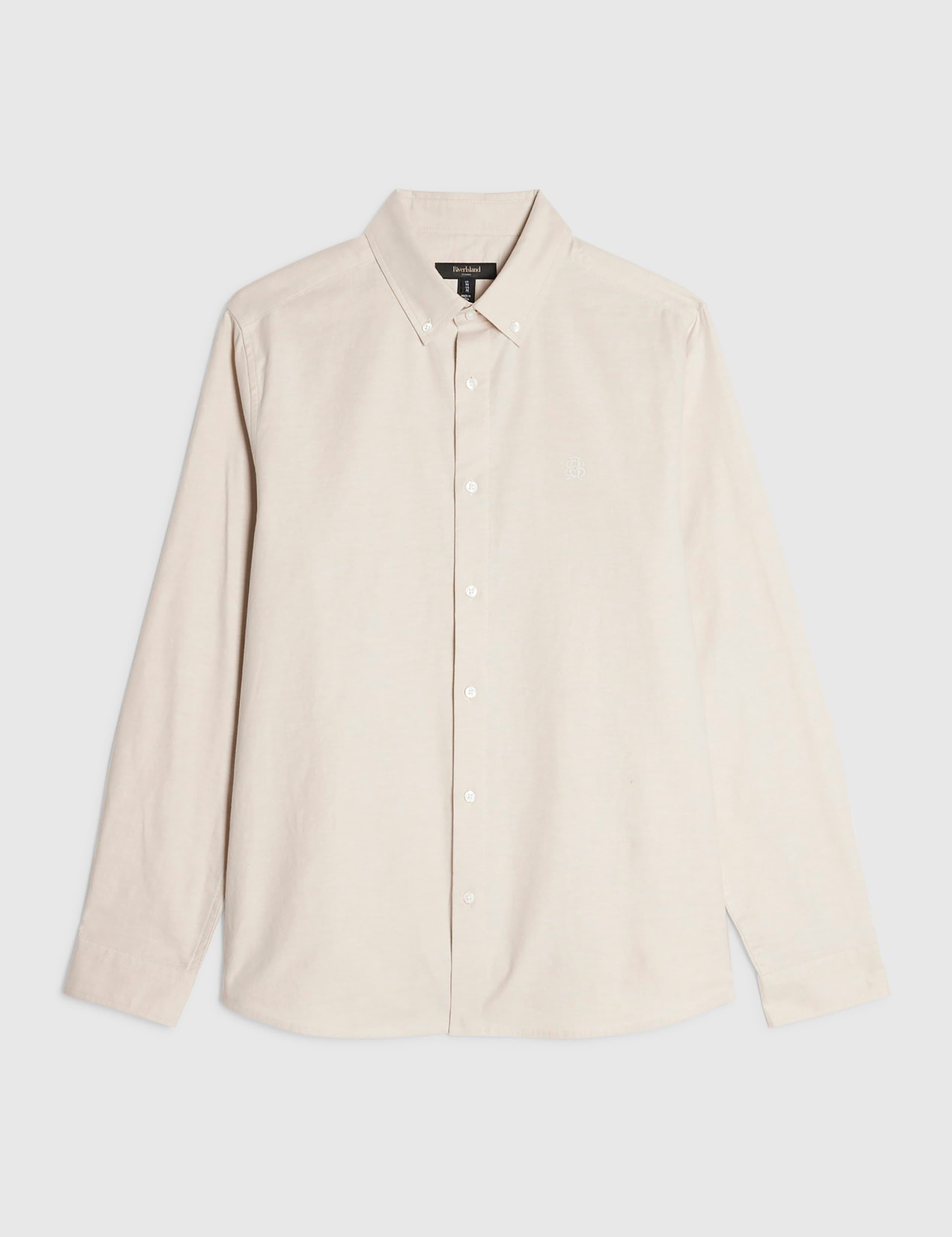 Regular Fit Textured Oxford Shirt 6 of 6