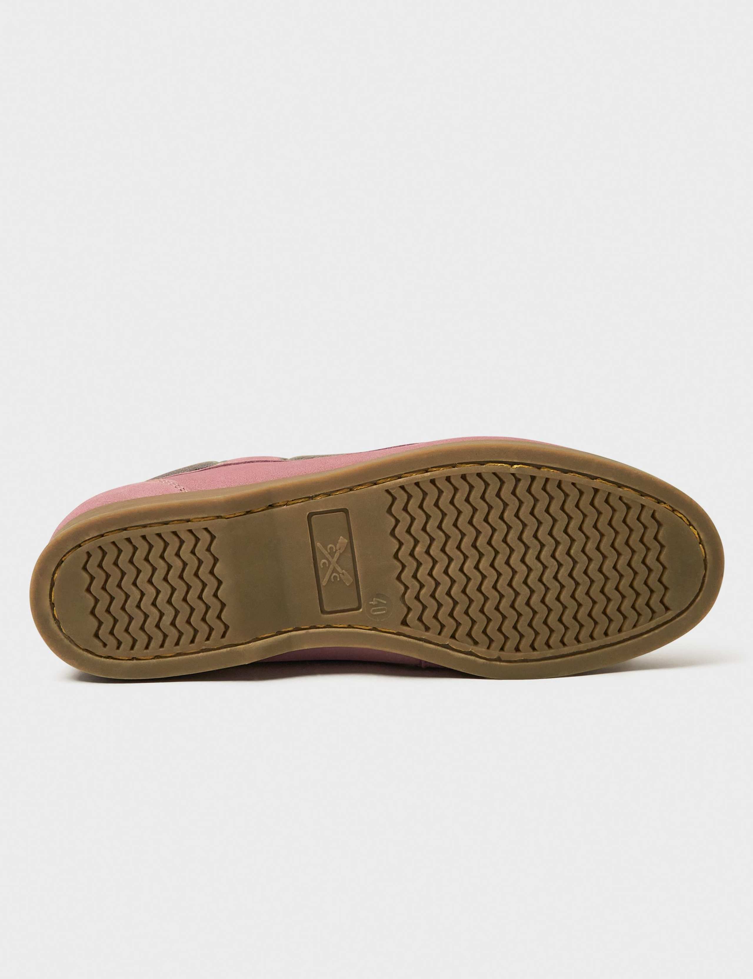 Suede Eyelet Detail Lace Up Deck Shoes 4 of 4
