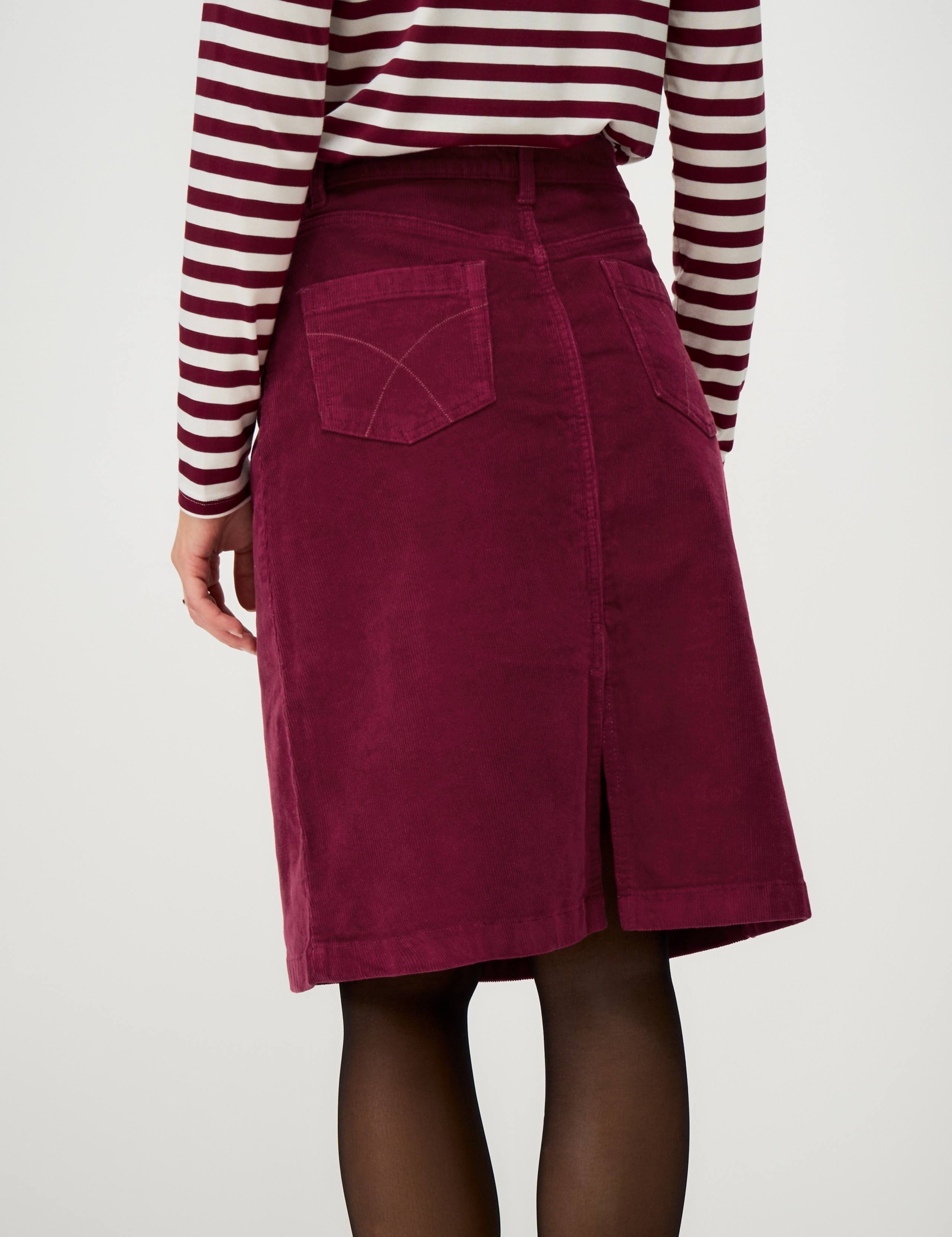 Cotton Cord A-Line Skirt 4 of 5
