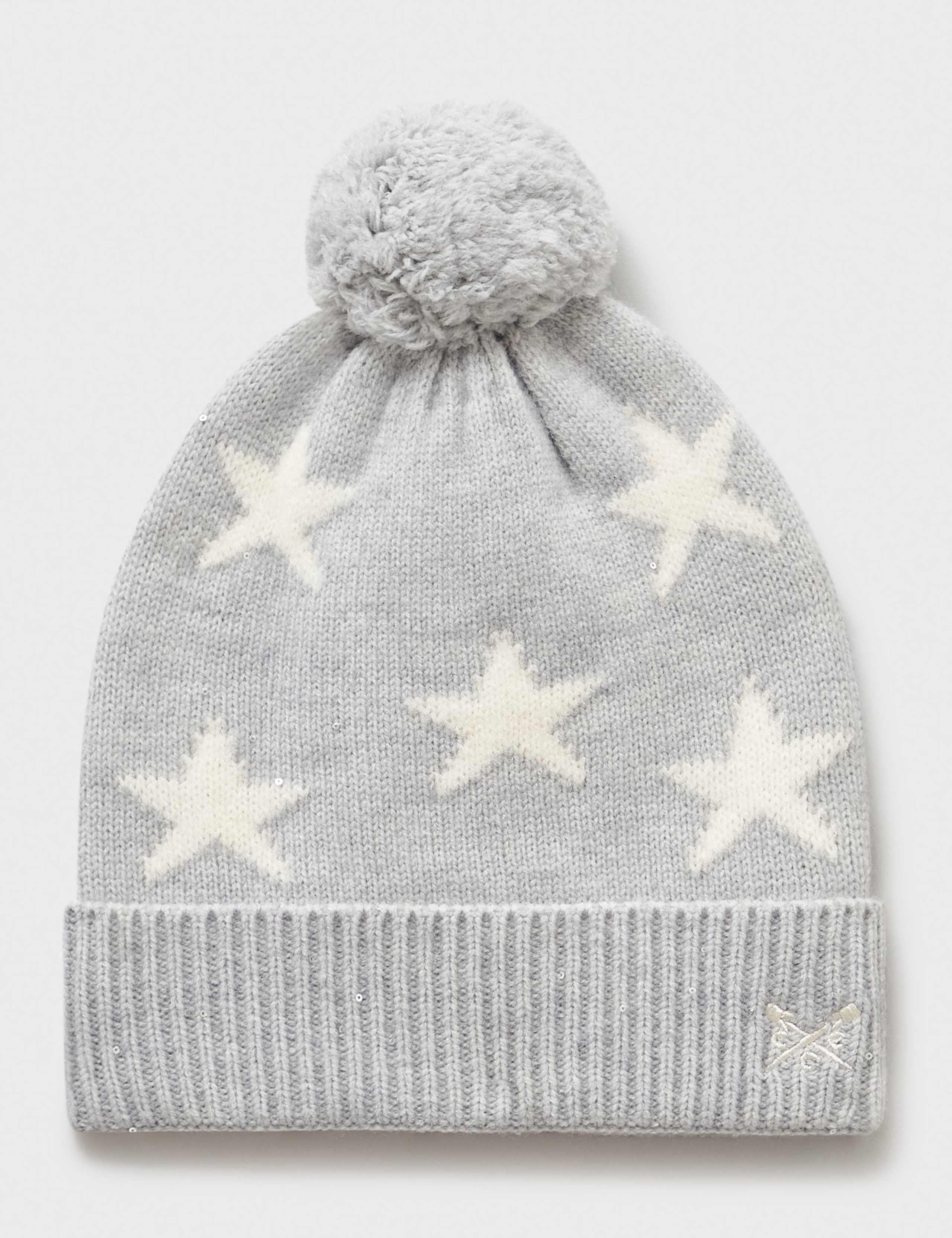 Glitterball Star Hat Beanie Hat 2 of 2