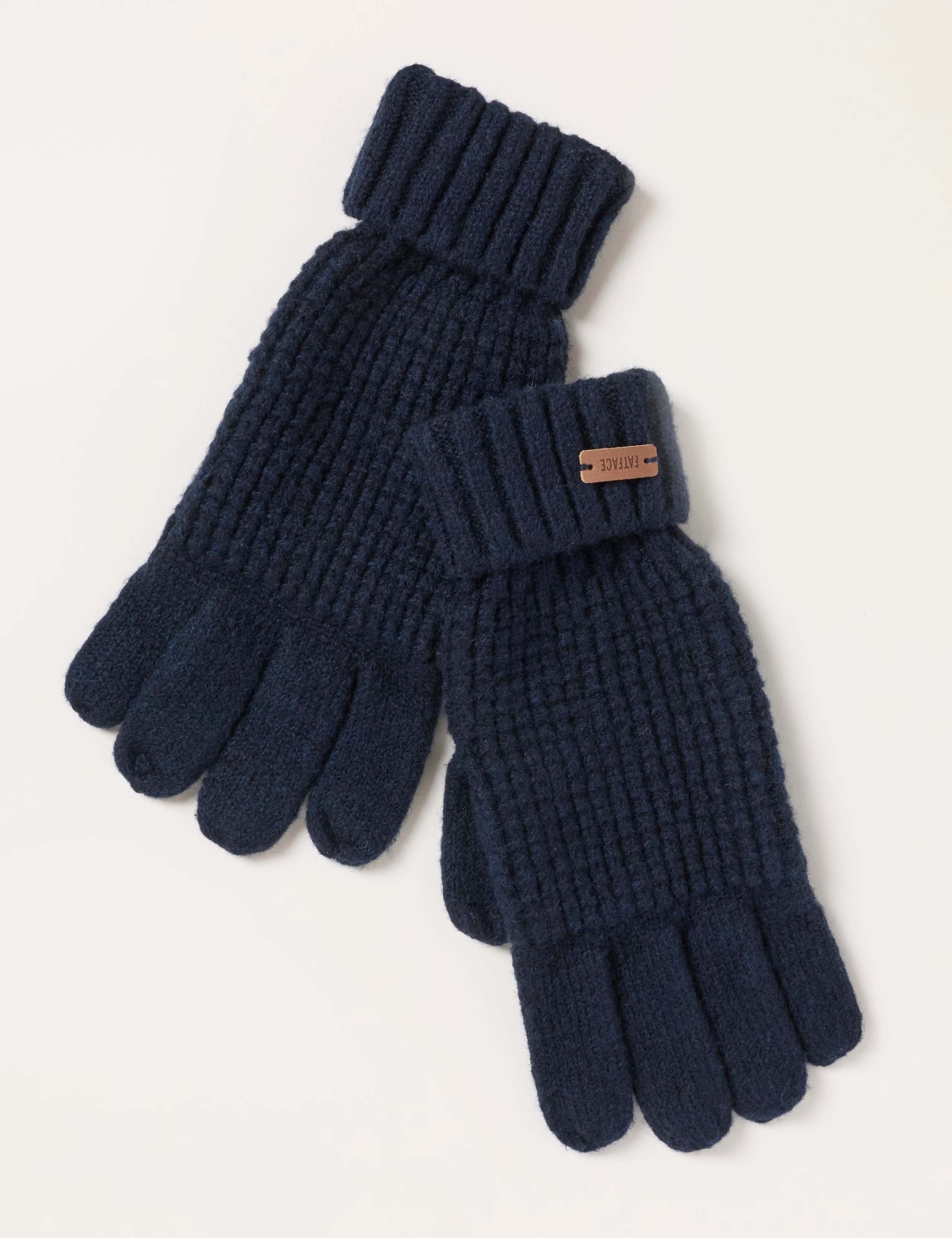 Waffle Knit Gloves 1 of 3