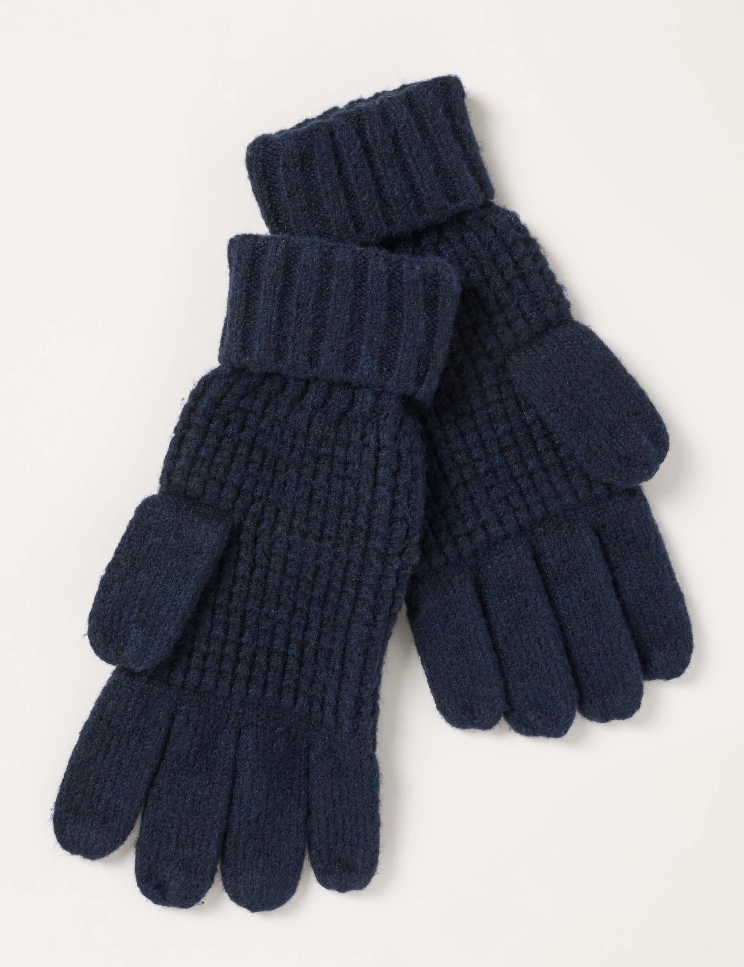Waffle Knit Gloves 2 of 3