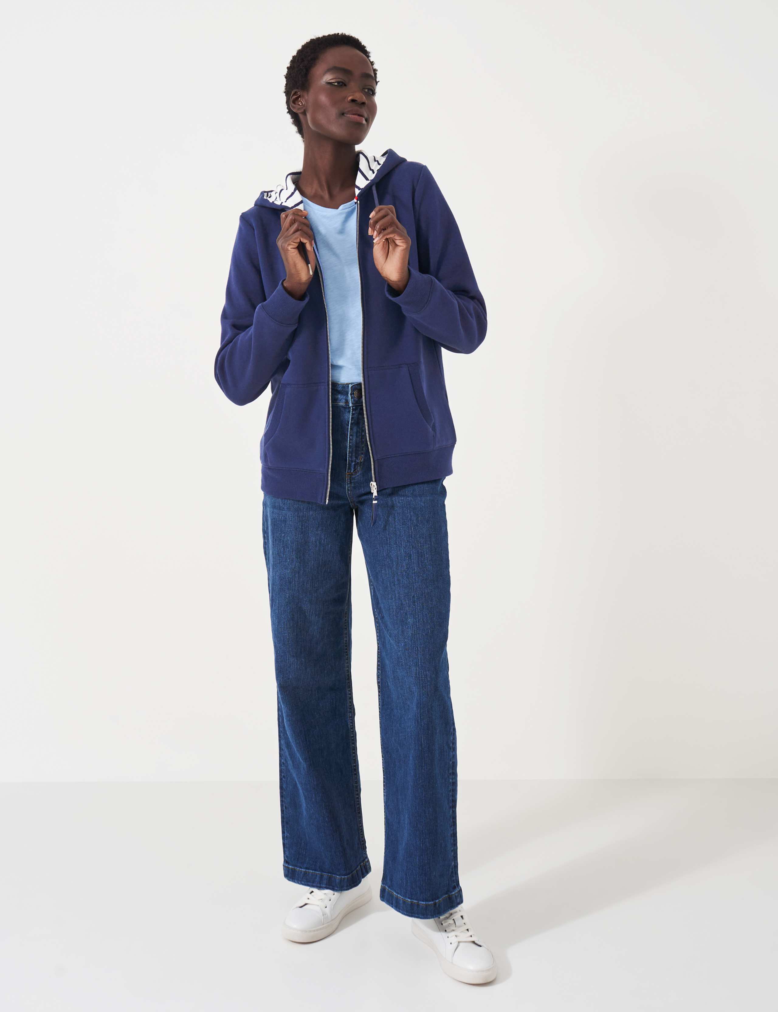 Cotton Rich Zip Up Hoodie 3 of 6