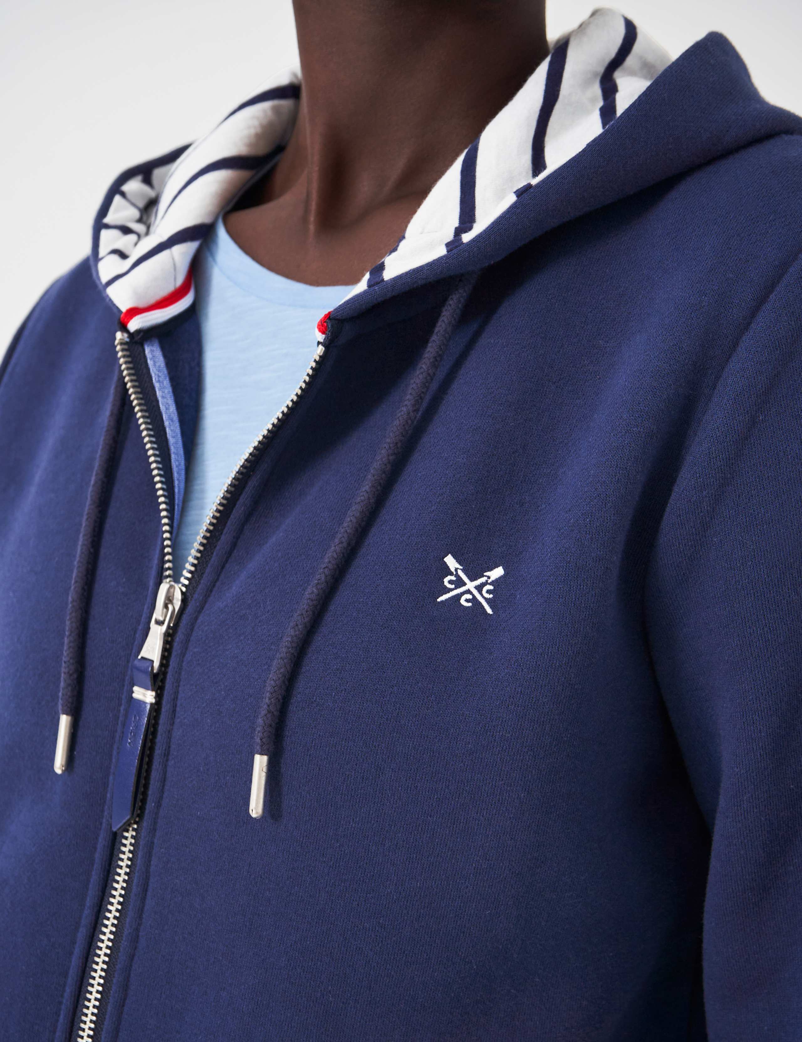 Cotton Rich Zip Up Hoodie 5 of 6