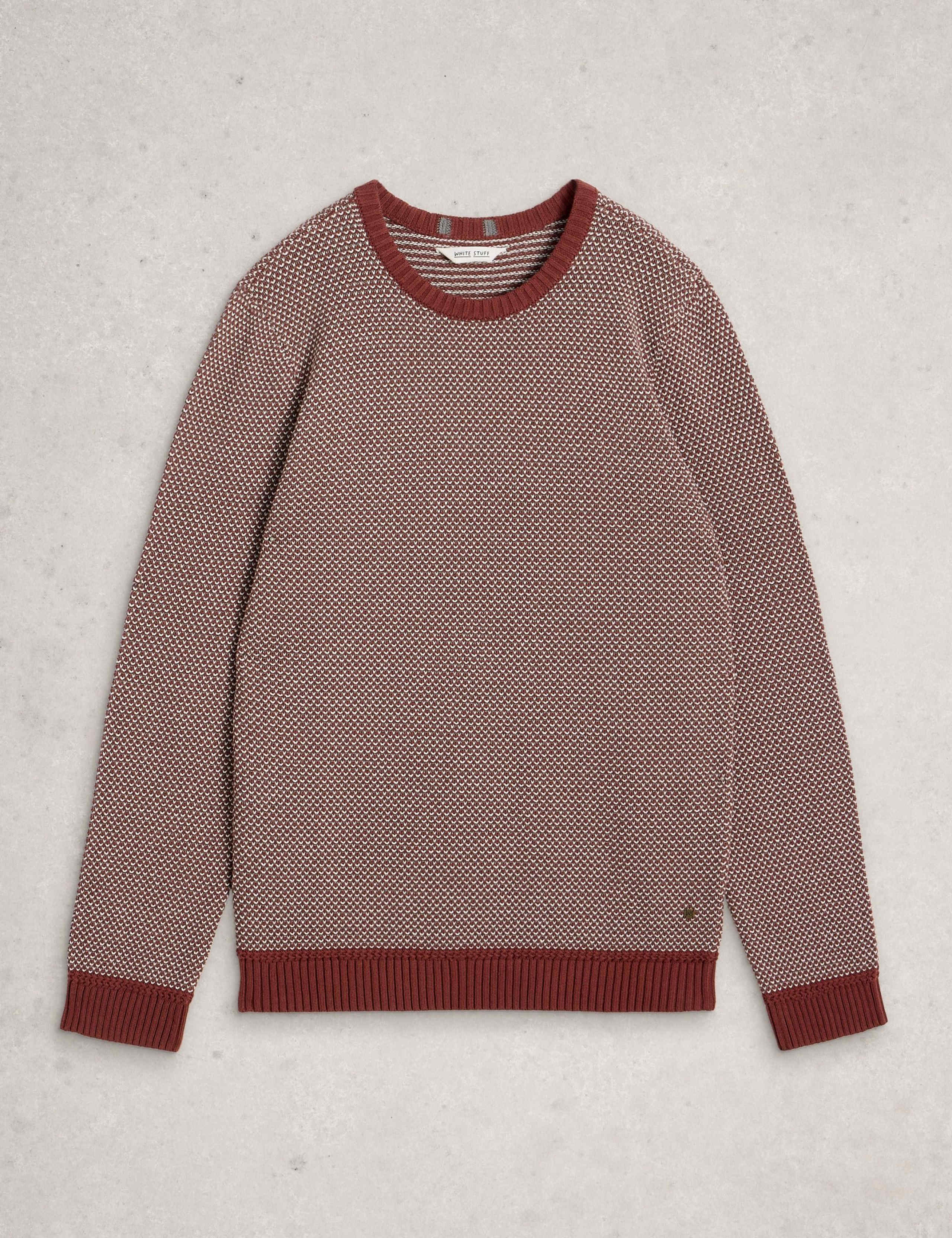 Pure Cotton Crew Neck Jumper 2 of 6