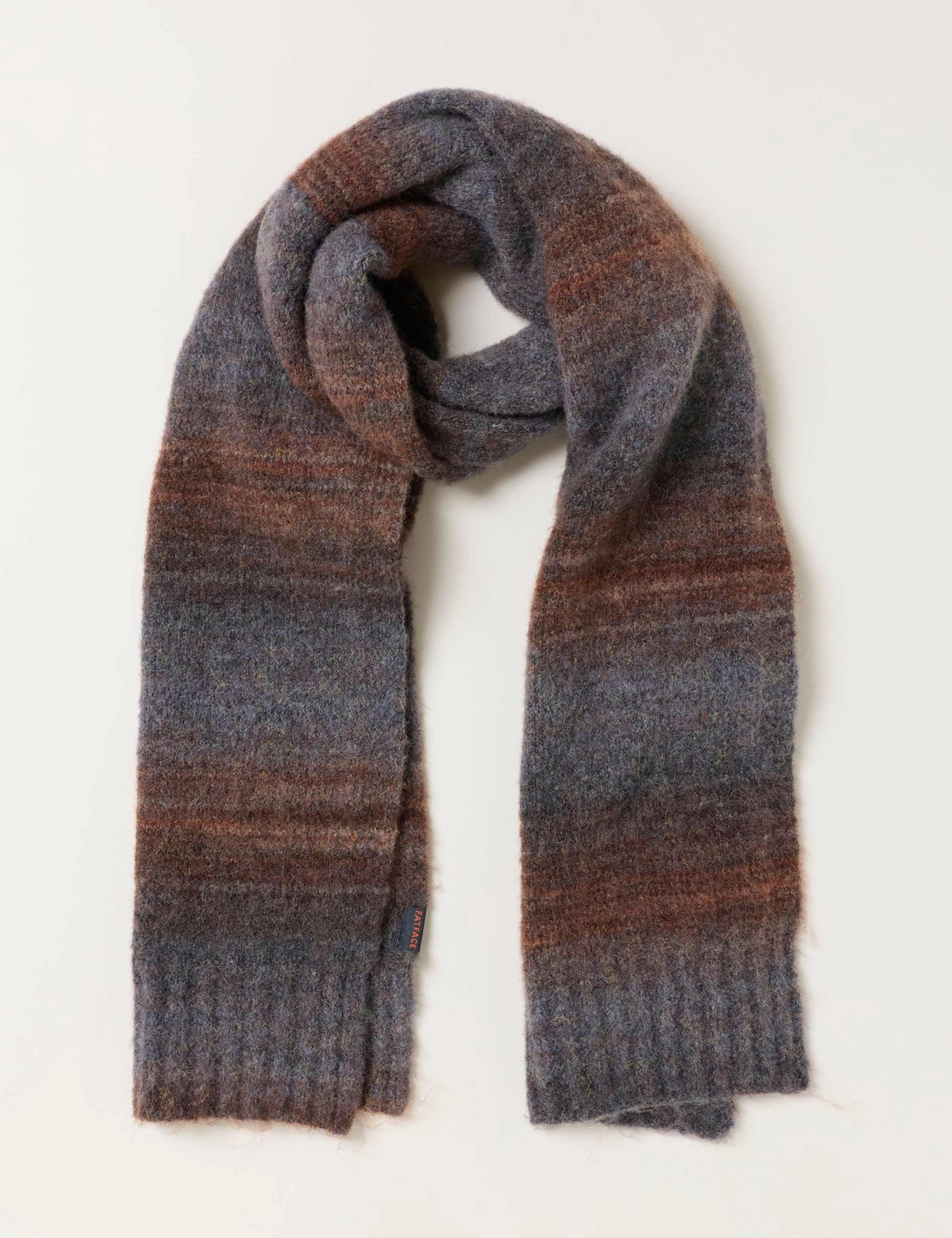 Ombre Spacedye Striped Scarf 1 of 5