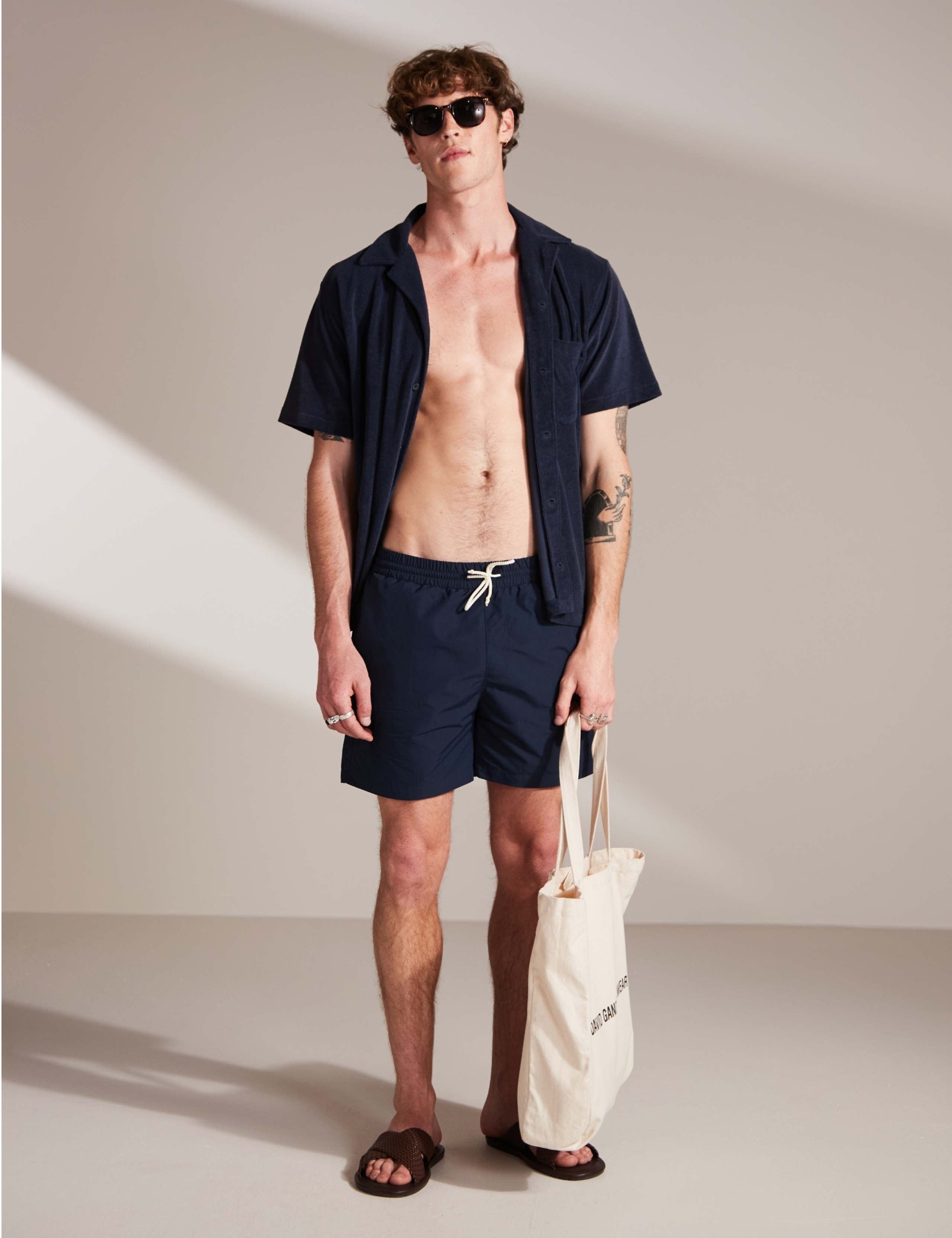 Pocketed Mid-Length Swim Shorts 2 of 3
