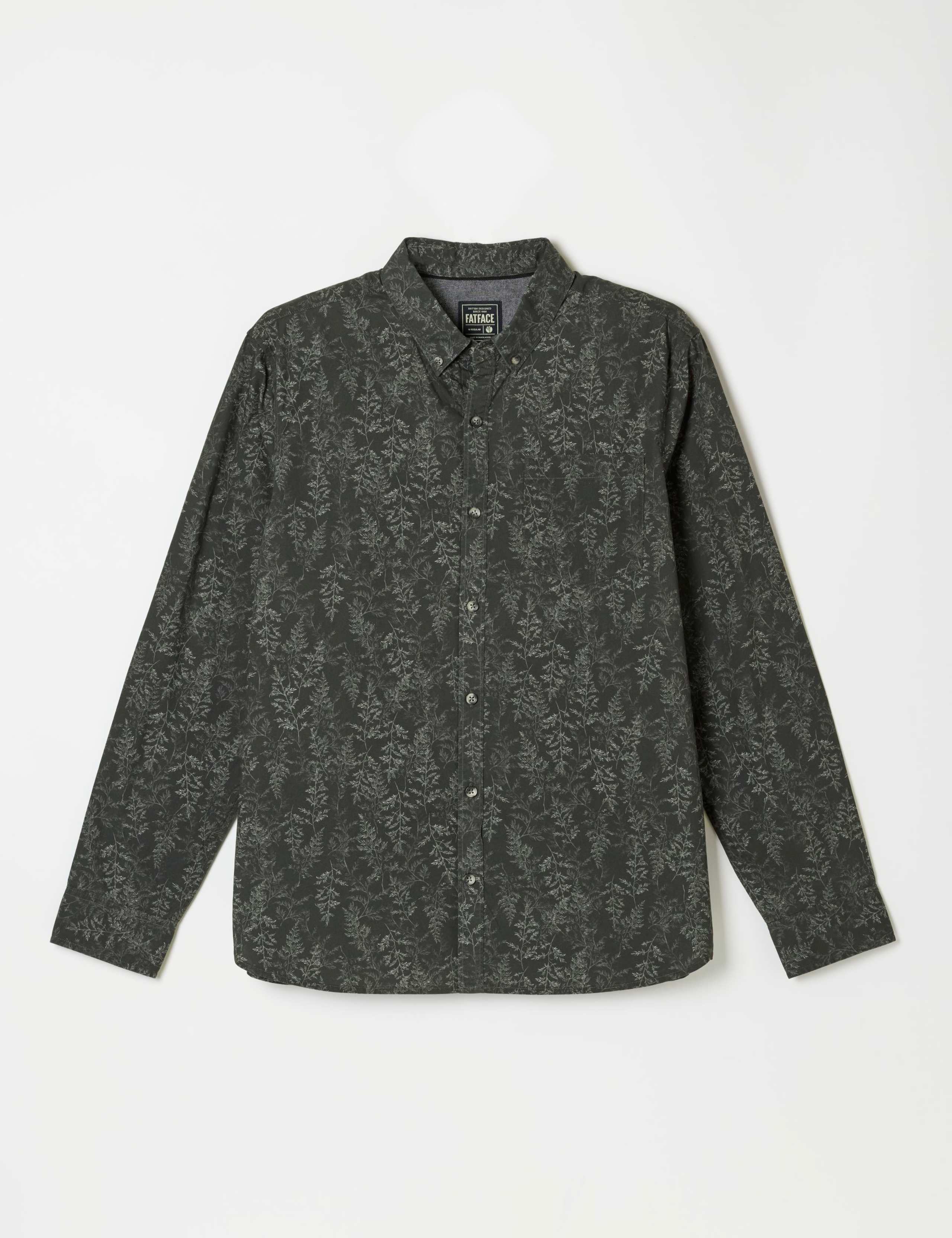 Regular Fit Pure Cotton Printed Shirt 2 of 5