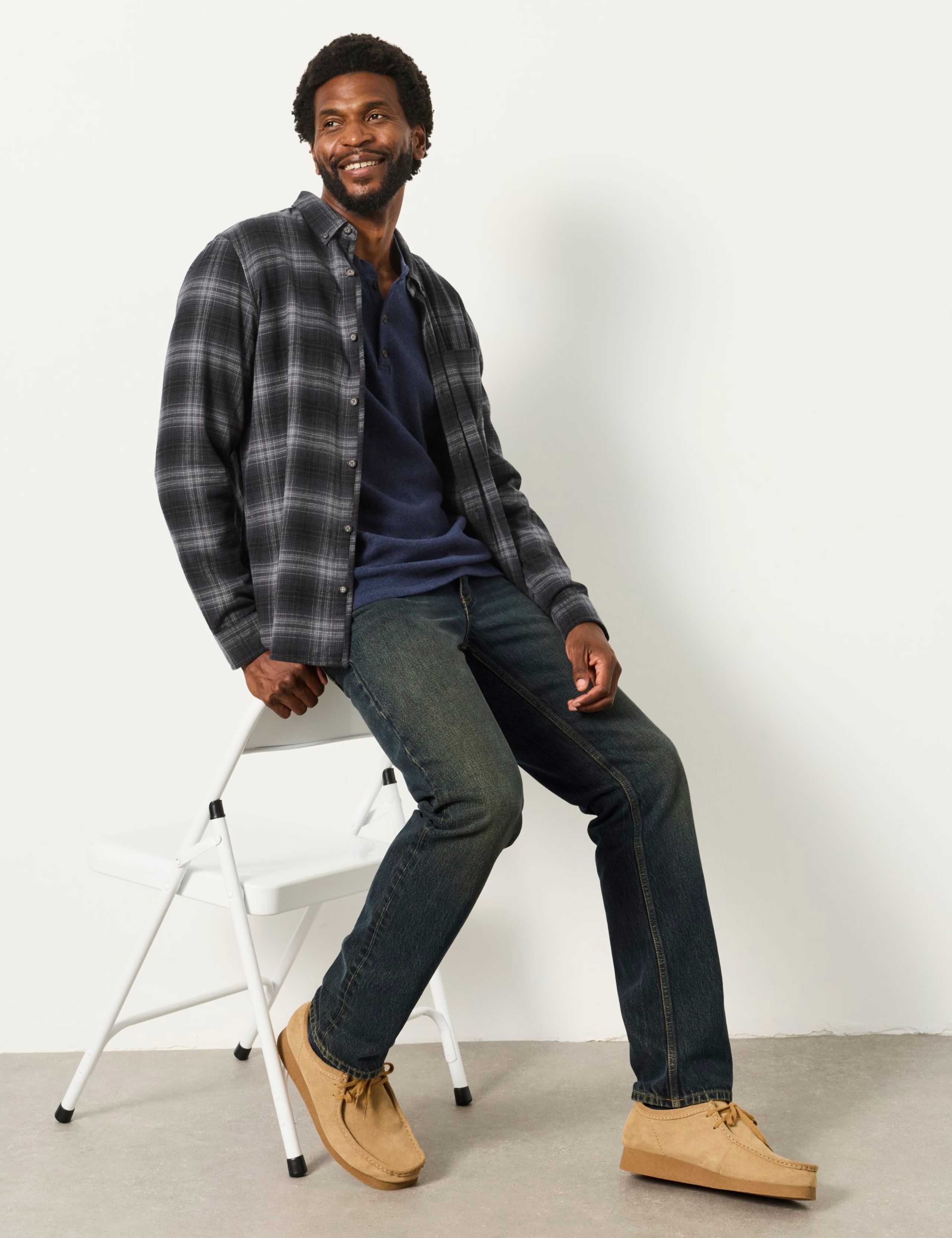 Regular Fit Pure Cotton Check Shirt 4 of 6