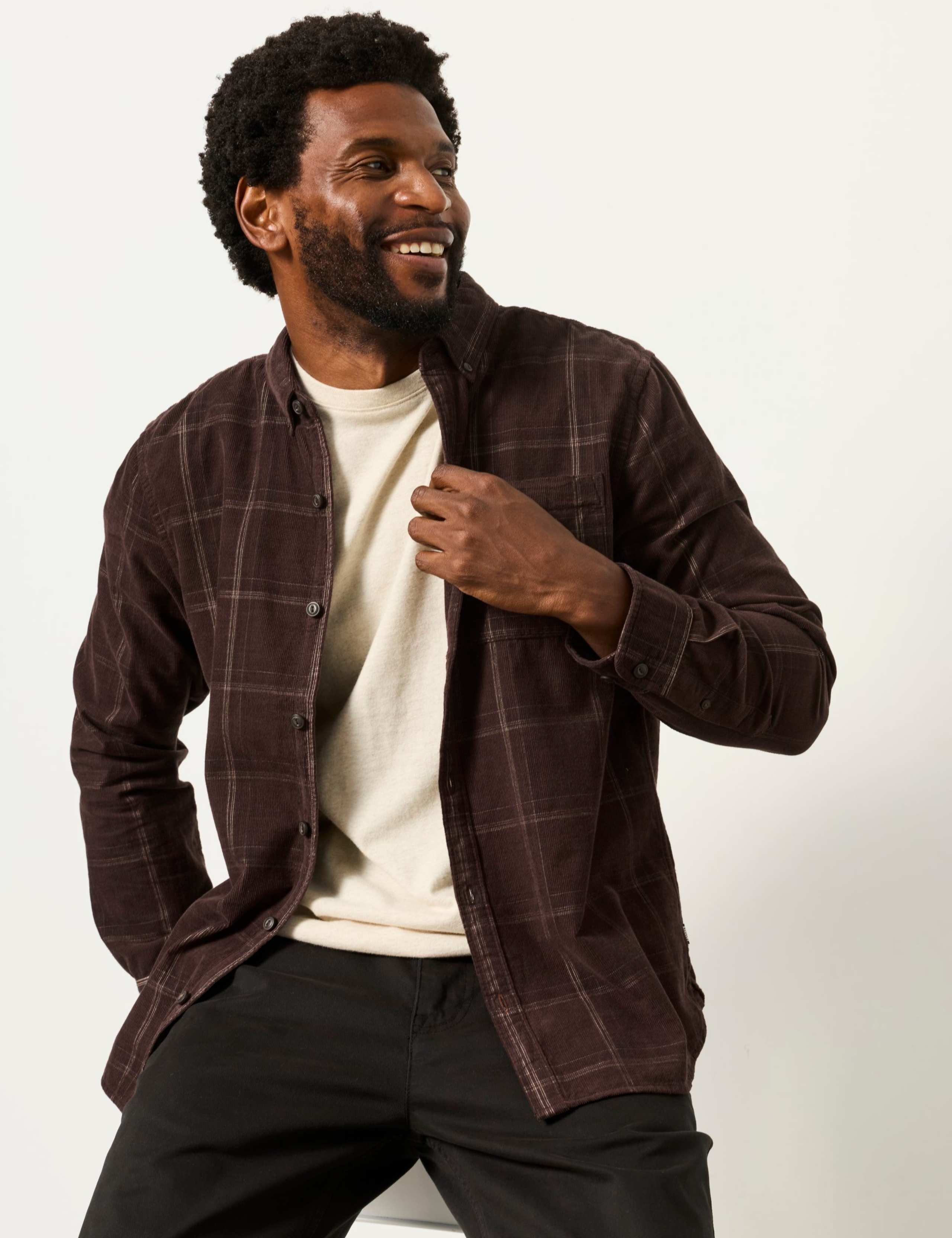 Regular Fit Corduroy Shirt 5 of 6