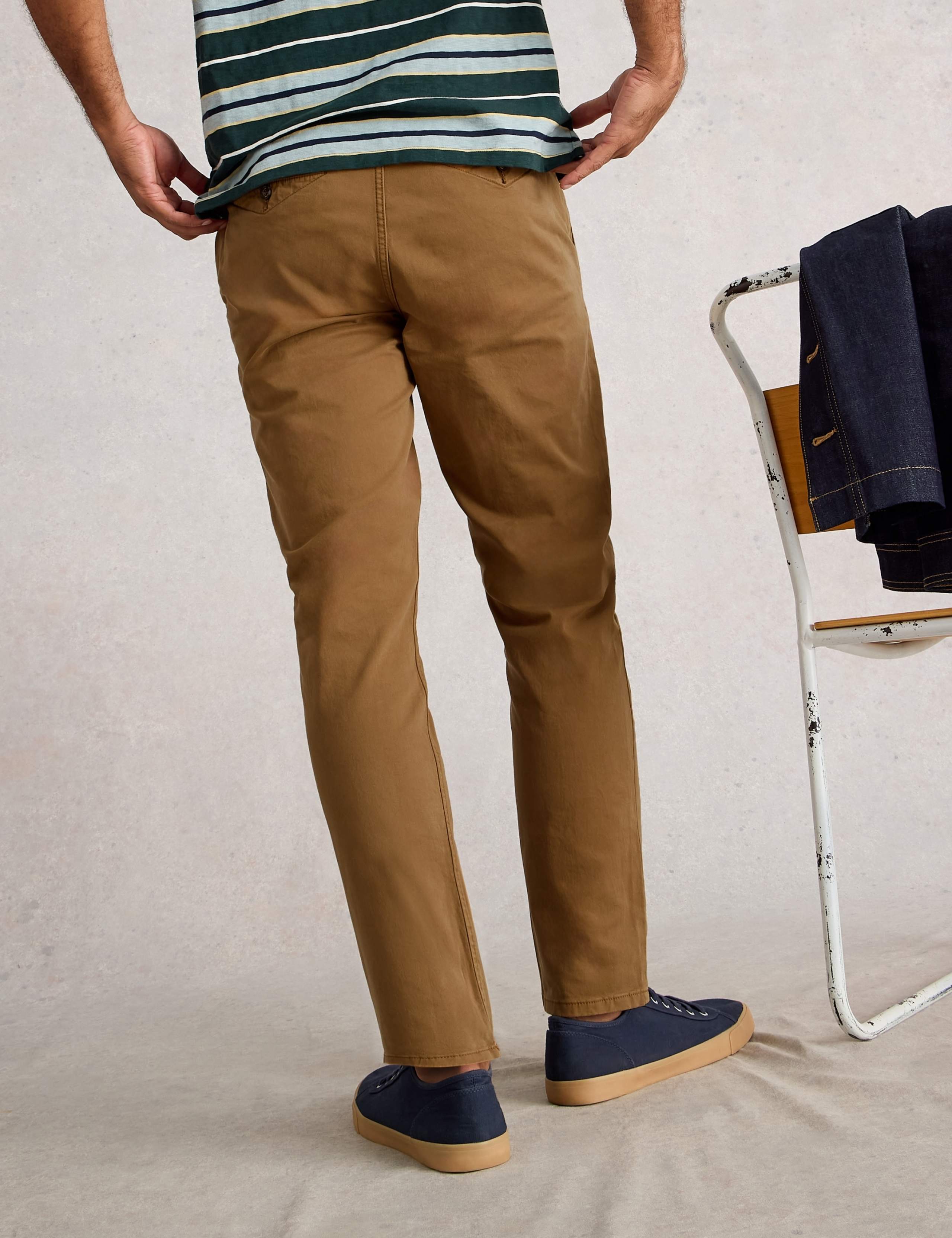 Regular Fit Cotton Rich Chinos 5 of 6