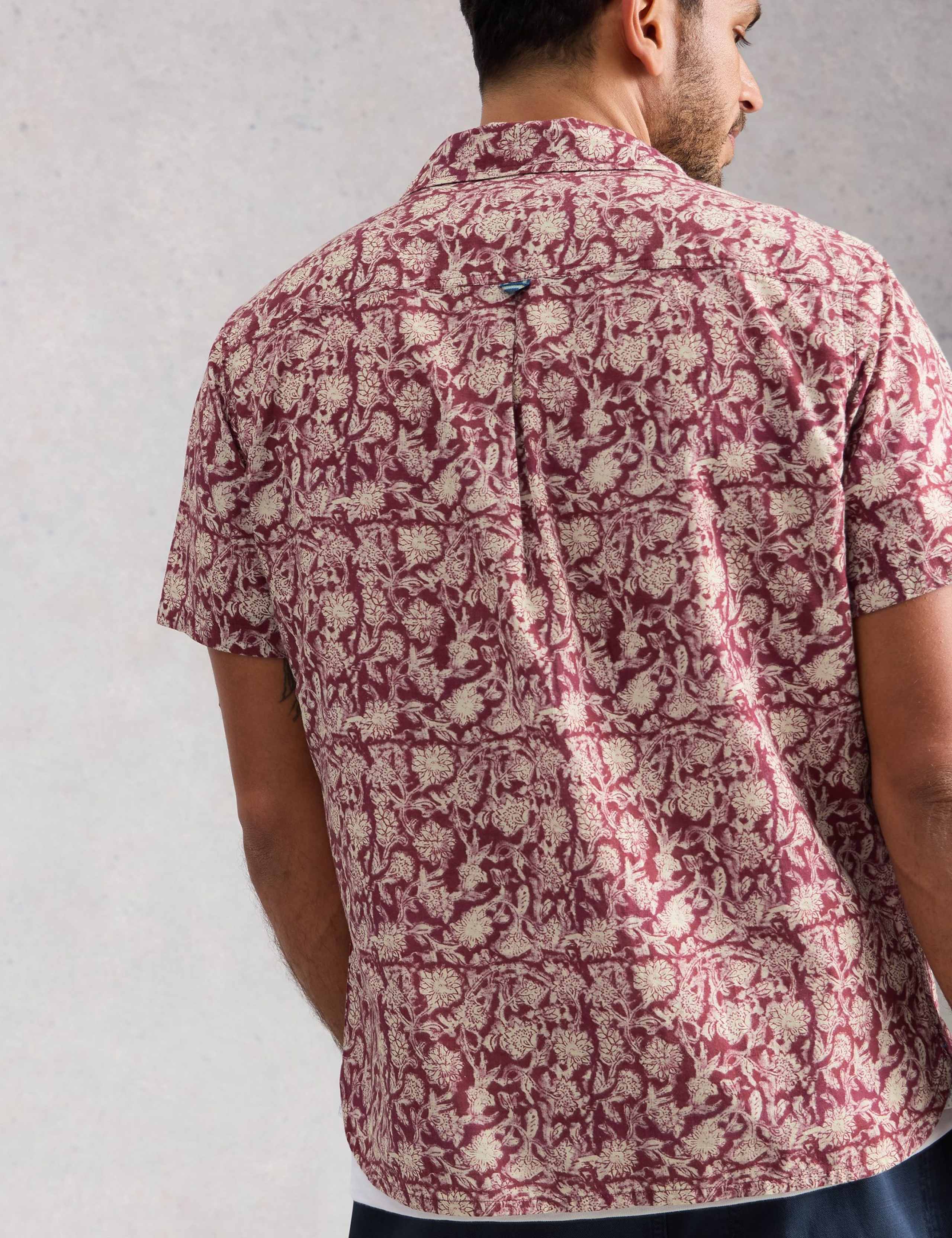 Regular Fit Pure Cotton Floral Print Shirt 5 of 6