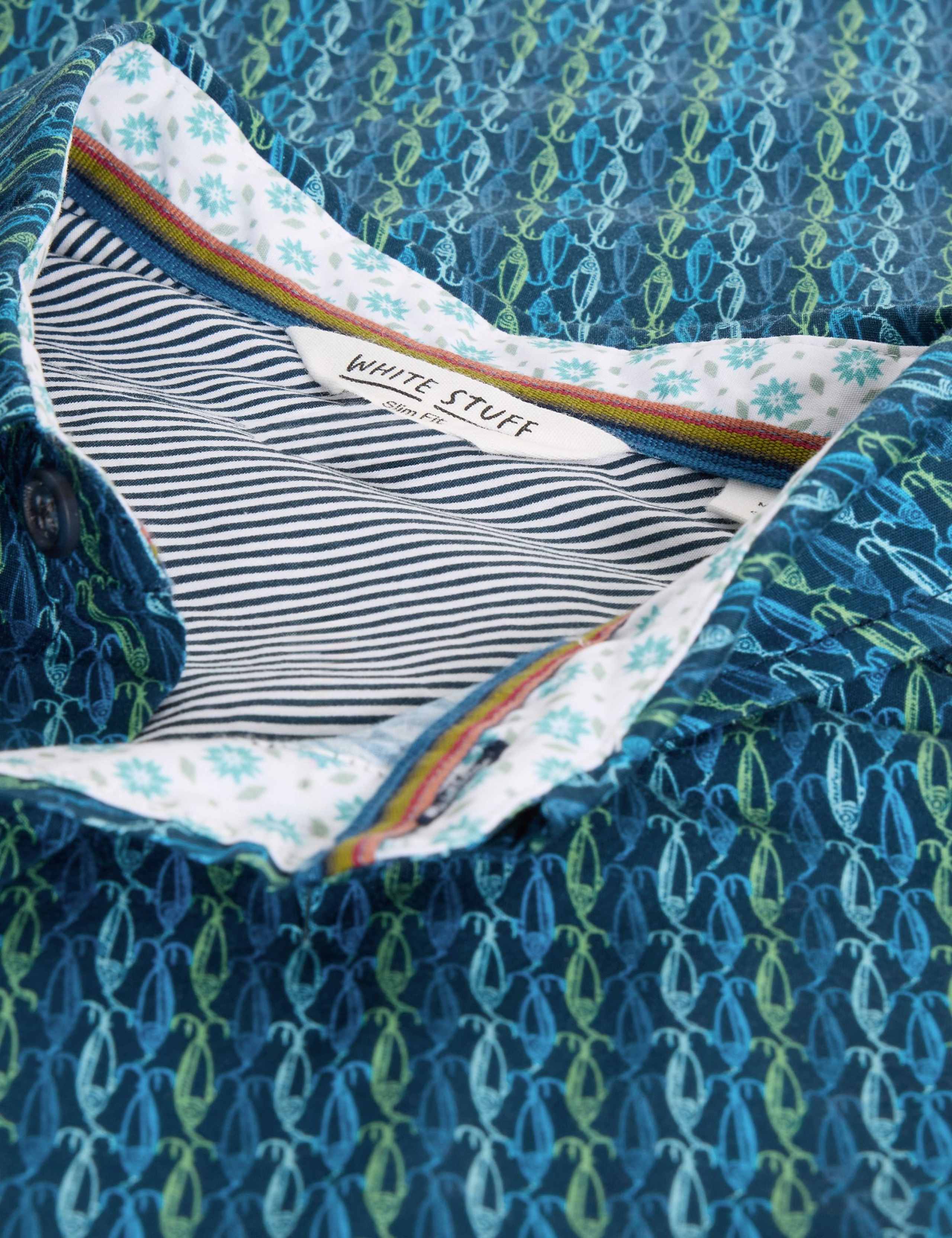 Pure Cotton Fish Print T-Shirt 5 of 6